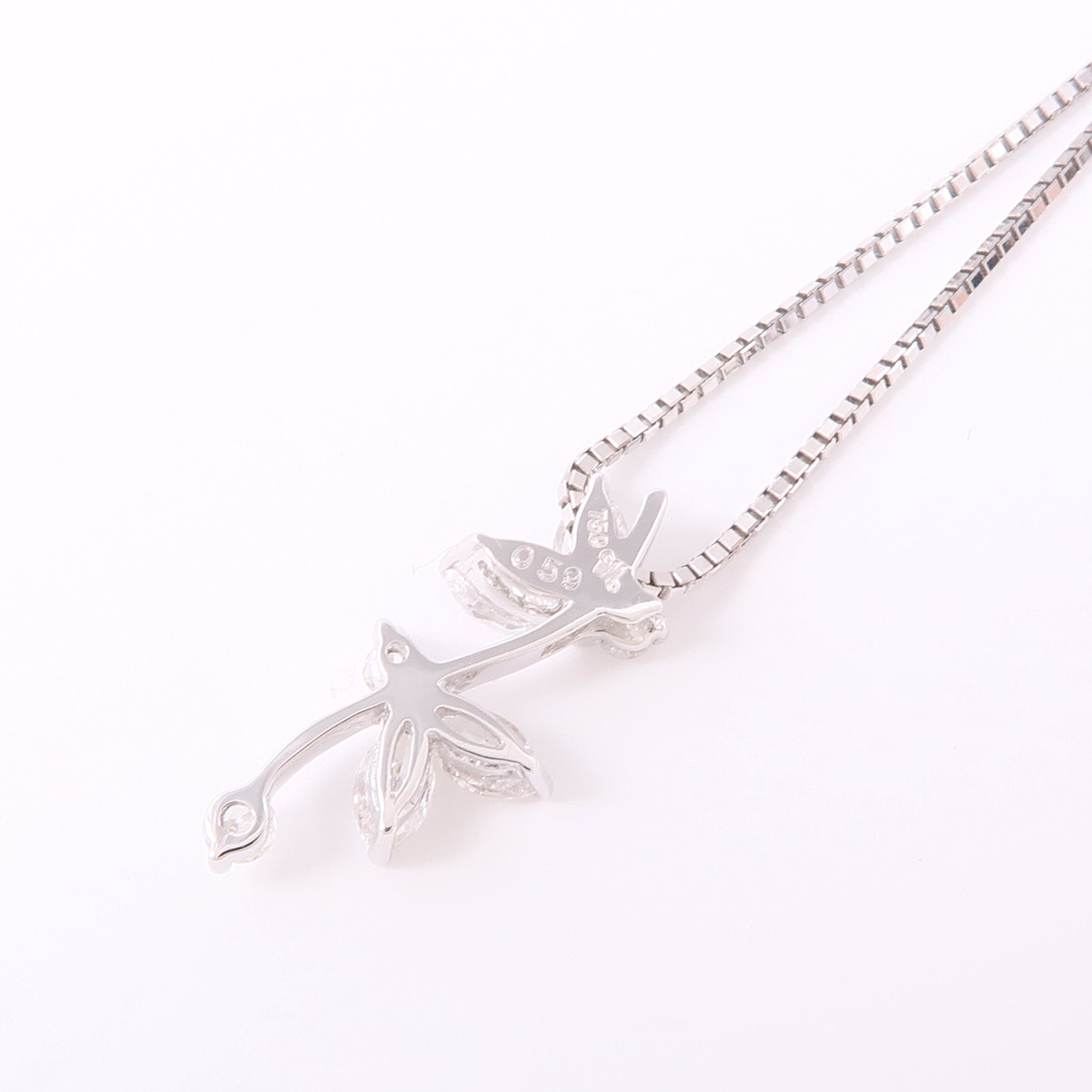 JEWELRY 【激減優惠】18K白金Diamond Necklace鑽石項鍊