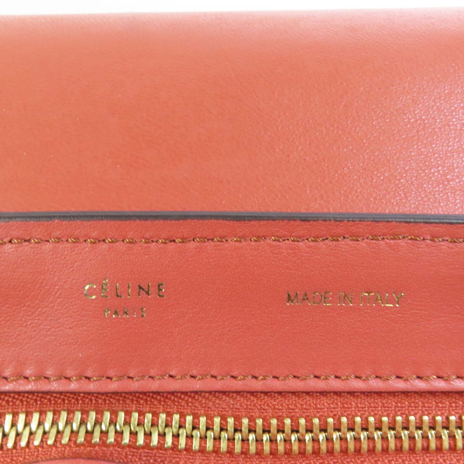 CELINE 【激減優惠】牛皮皮革/麂皮皮革Trapeze金扣手挽袋