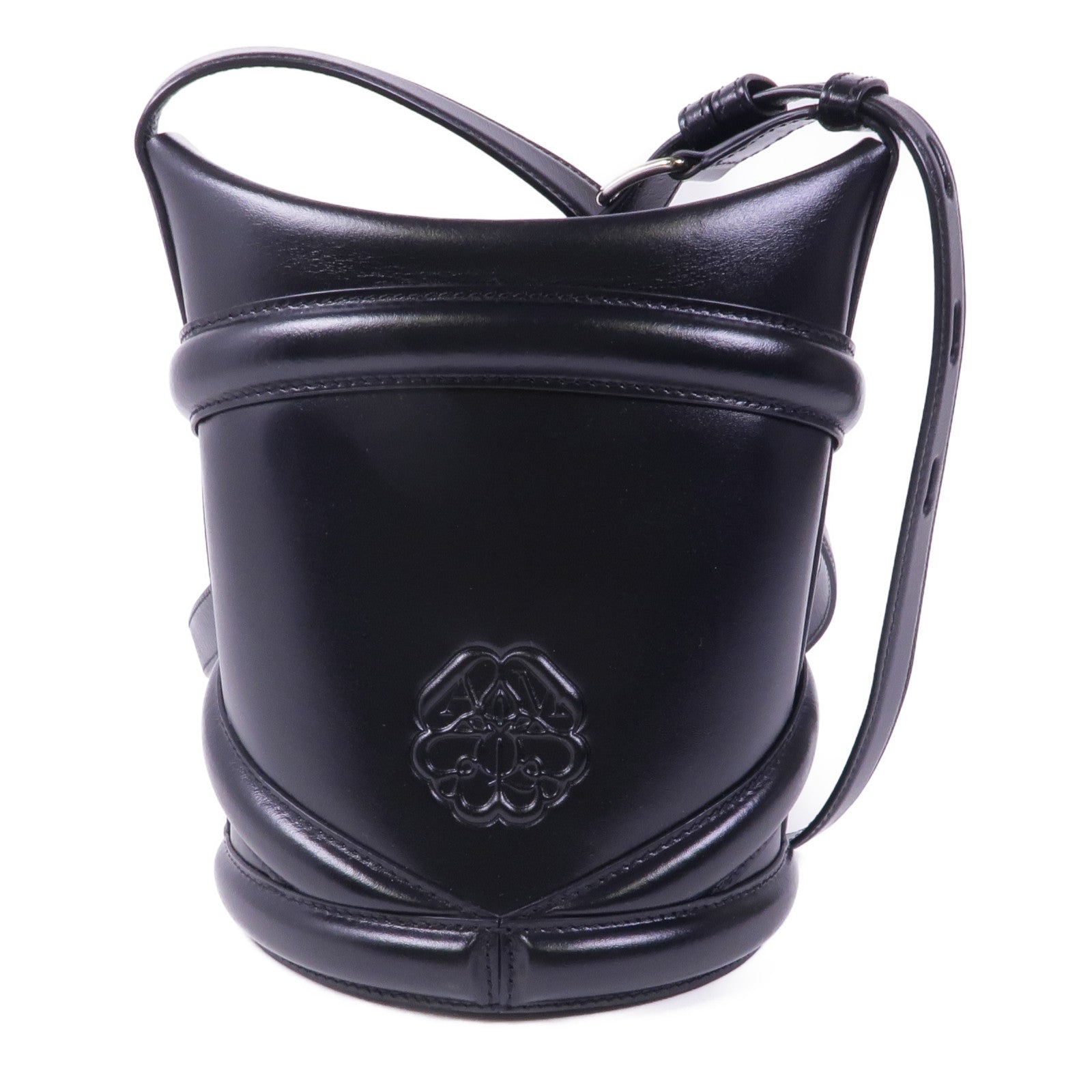 SELECTION 牛皮皮革Shoulder Bag銀扣肩背袋