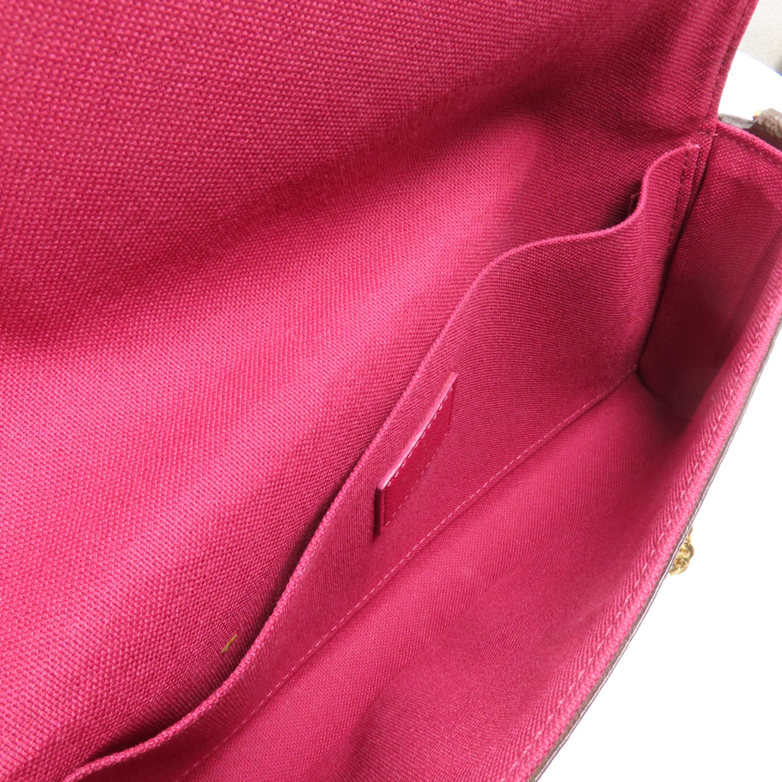 LOUIS VUITTON LV GHW Pochette Felicie Chain Shoulder Bag M61276 Monogram Brown