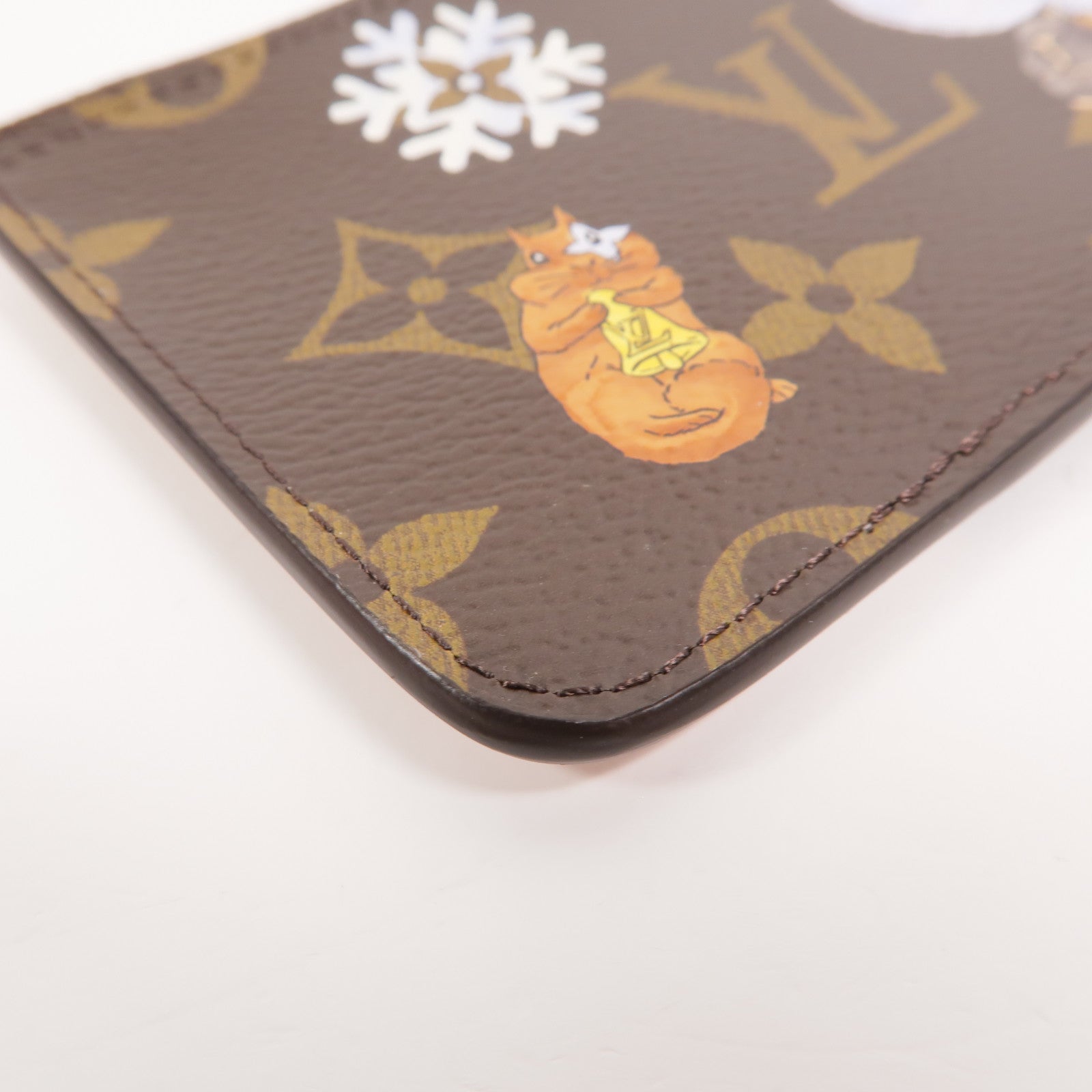 LOUIS VUITTON Monogram Vivienne Romy Card Case卡片套