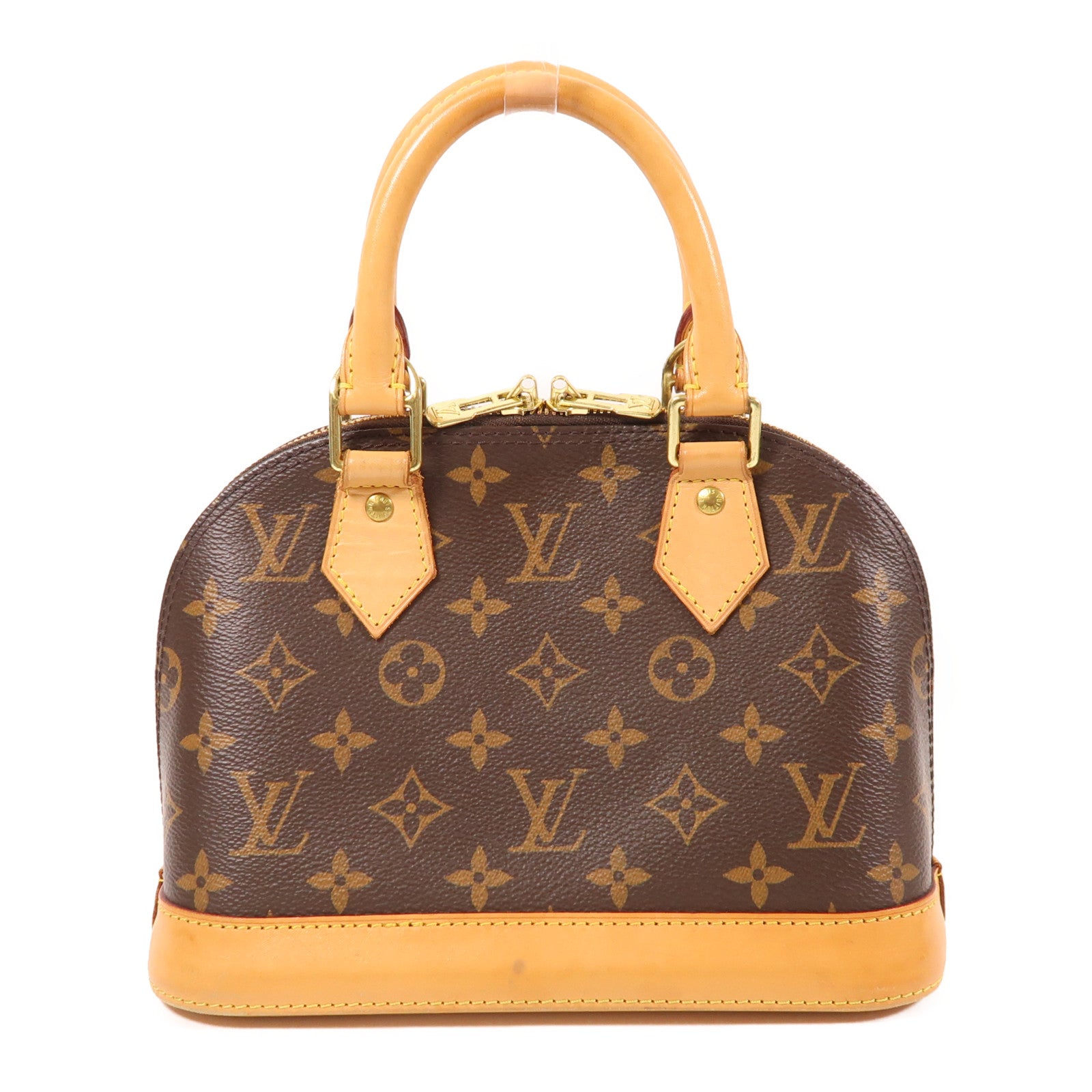 LOUIS VUITTON LV GHW Alma BB 2 Way Shoulder Bag Handbag M53152 Monogram Brown