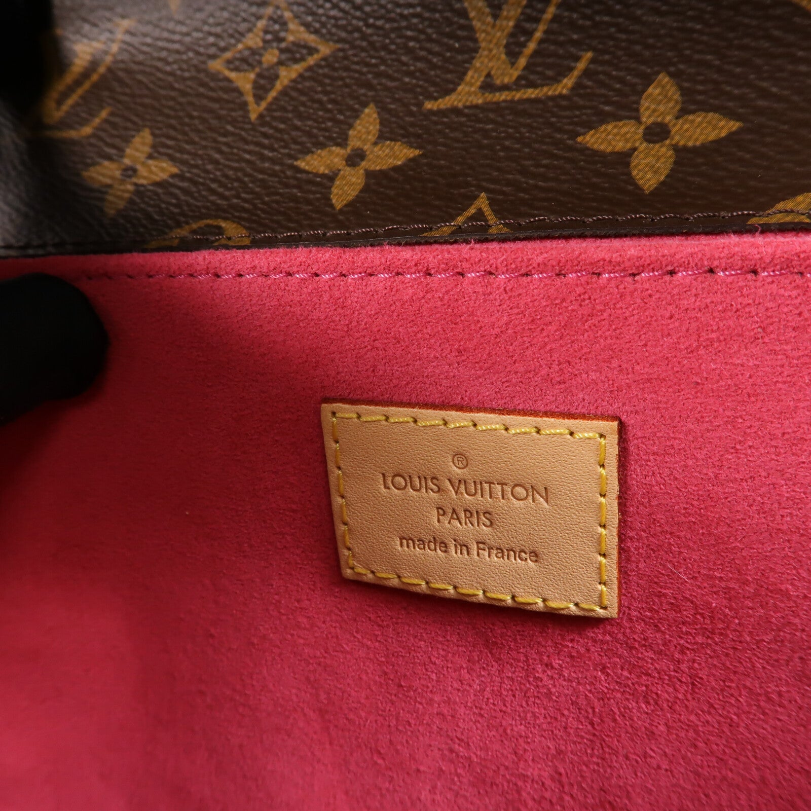 LOUIS VUITTON Monogram Patches Pochette Metis金扣手挽肩背兩用袋棕色
