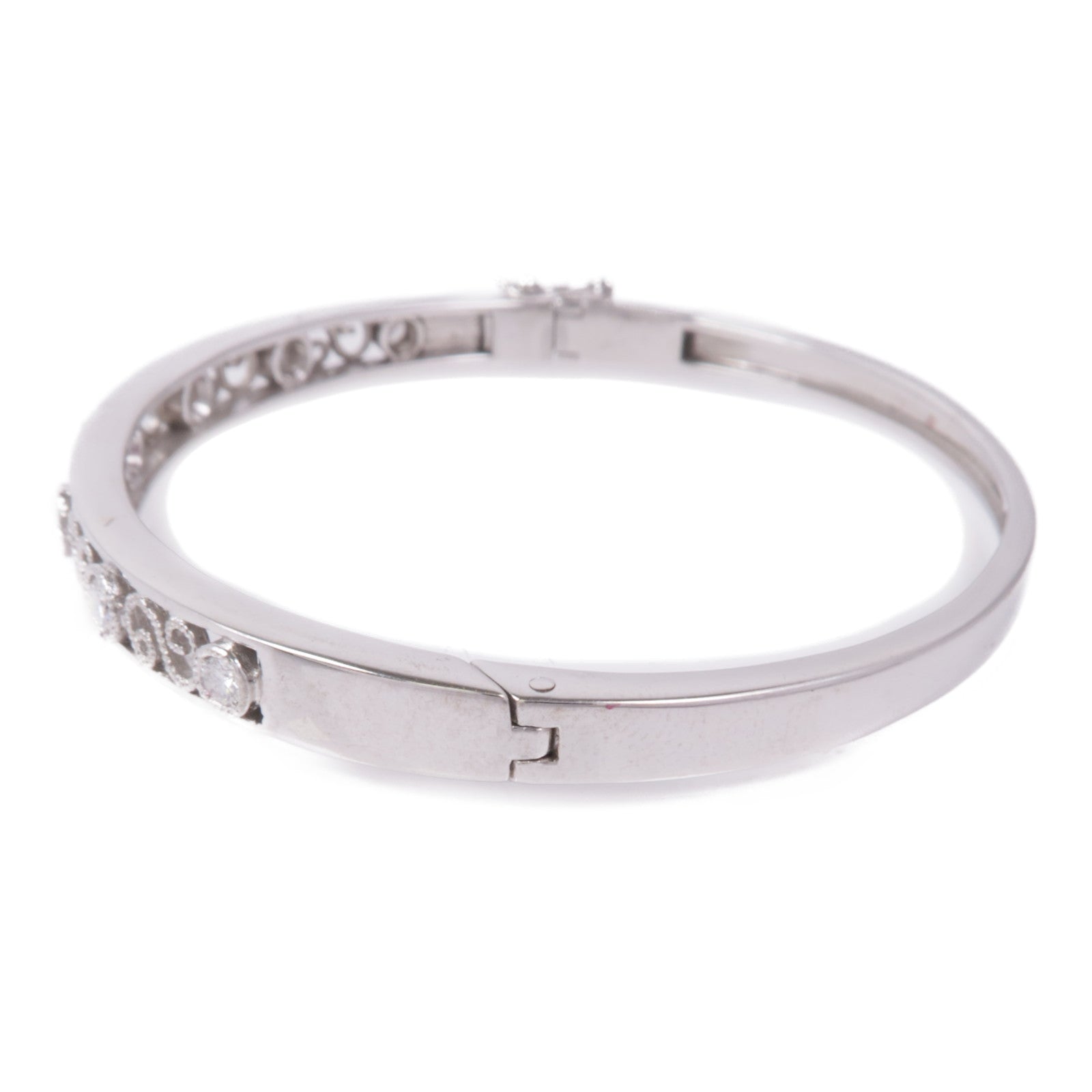 JEWELRY 18K白金Diamond Bracelets鑽石手鐲