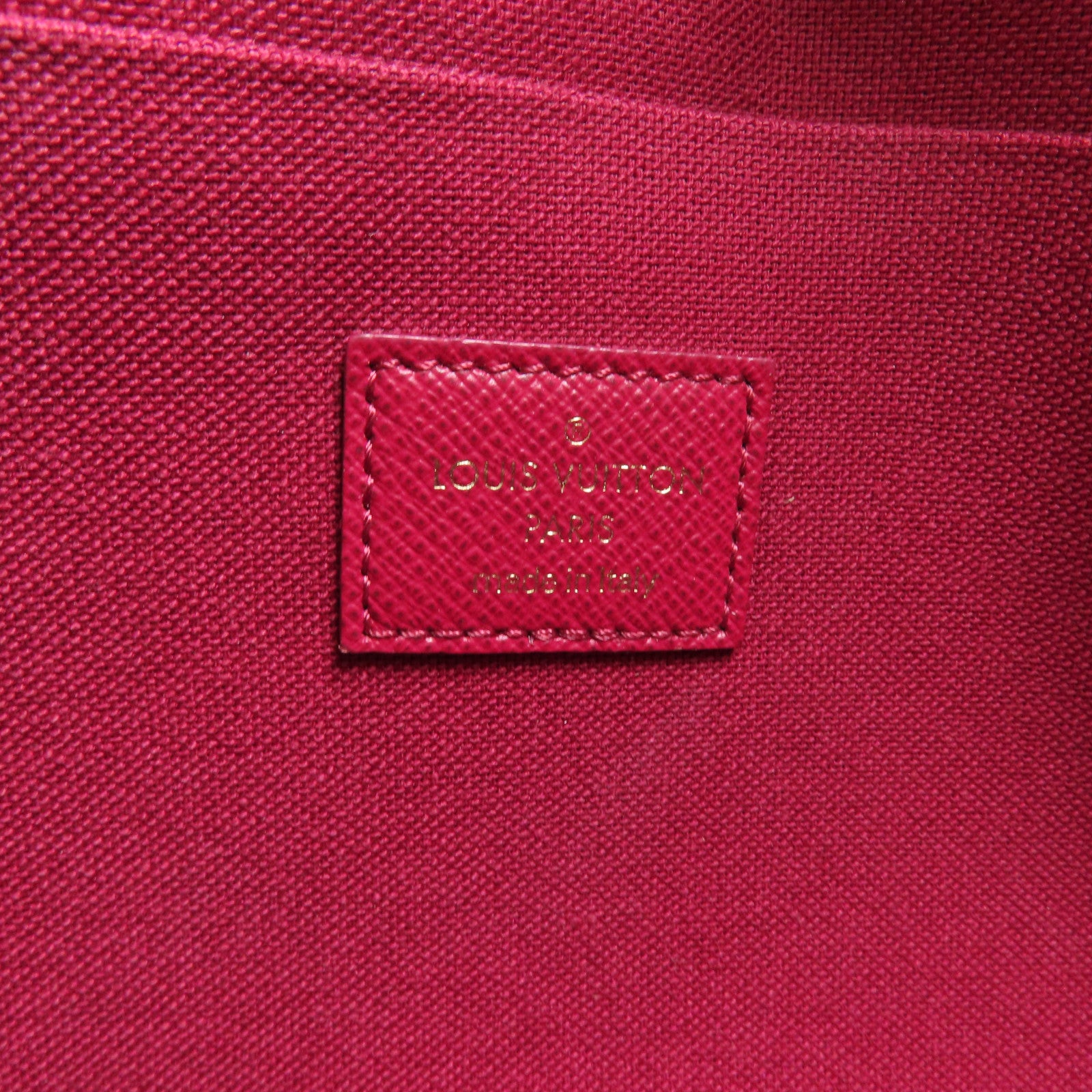 LOUIS VUITTON LV GHW Pochette Felicie Chain Shoulder Bag M61276 Monogram Brown