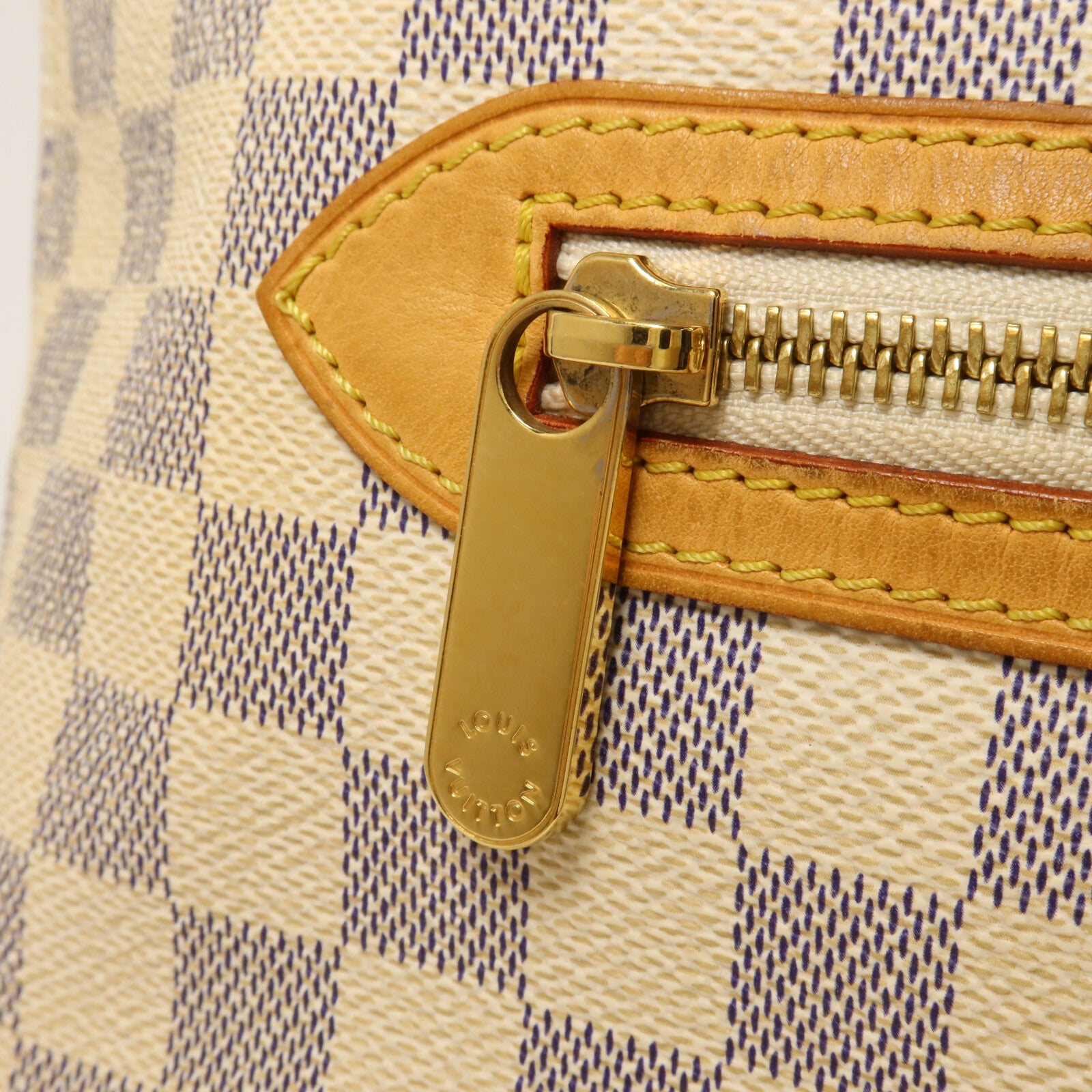 LOUIS VUITTON Damier Azur Saleya GM手挽袋