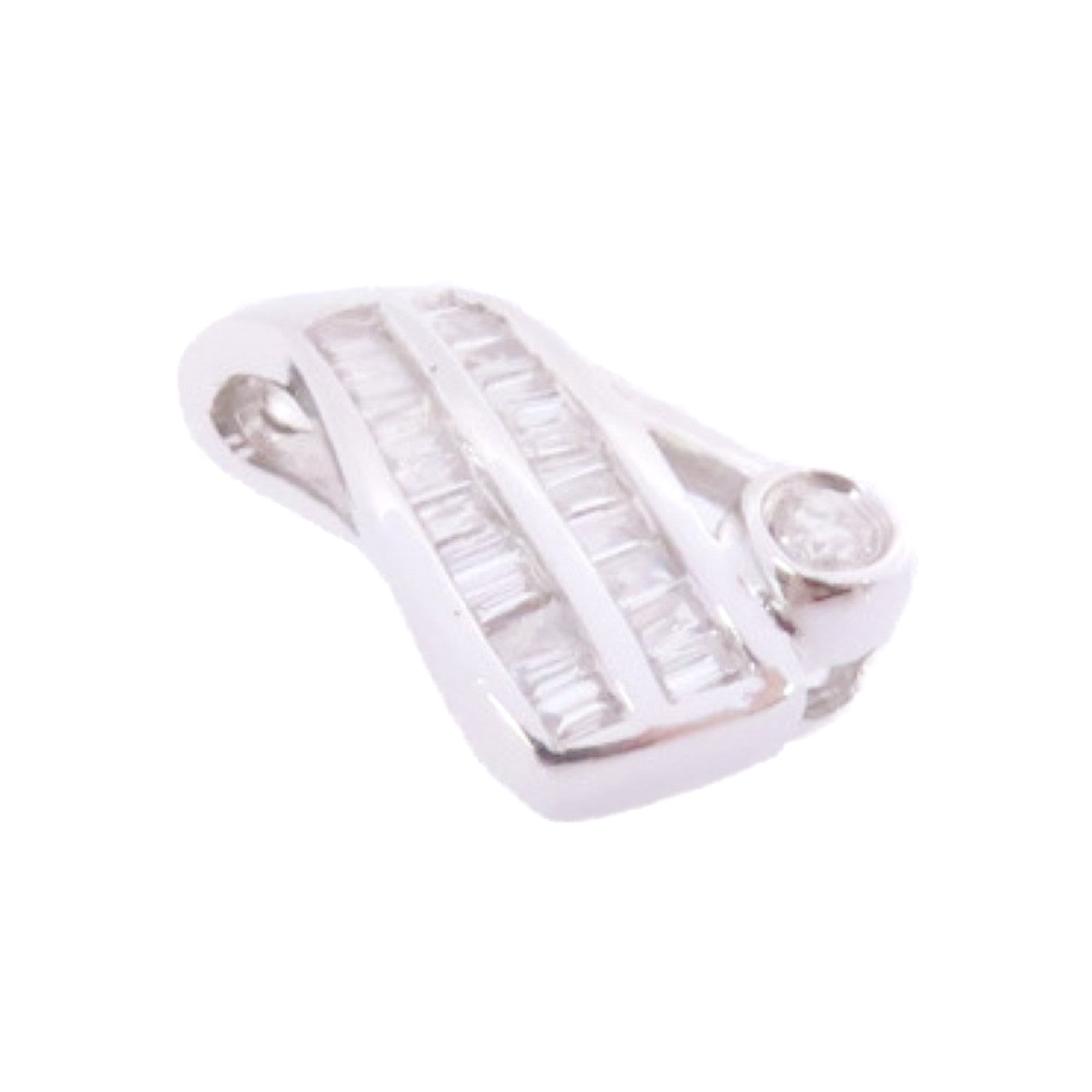 JEWELRY 18K白金/鑽石Diamond Diamond Top吊墜頭扣