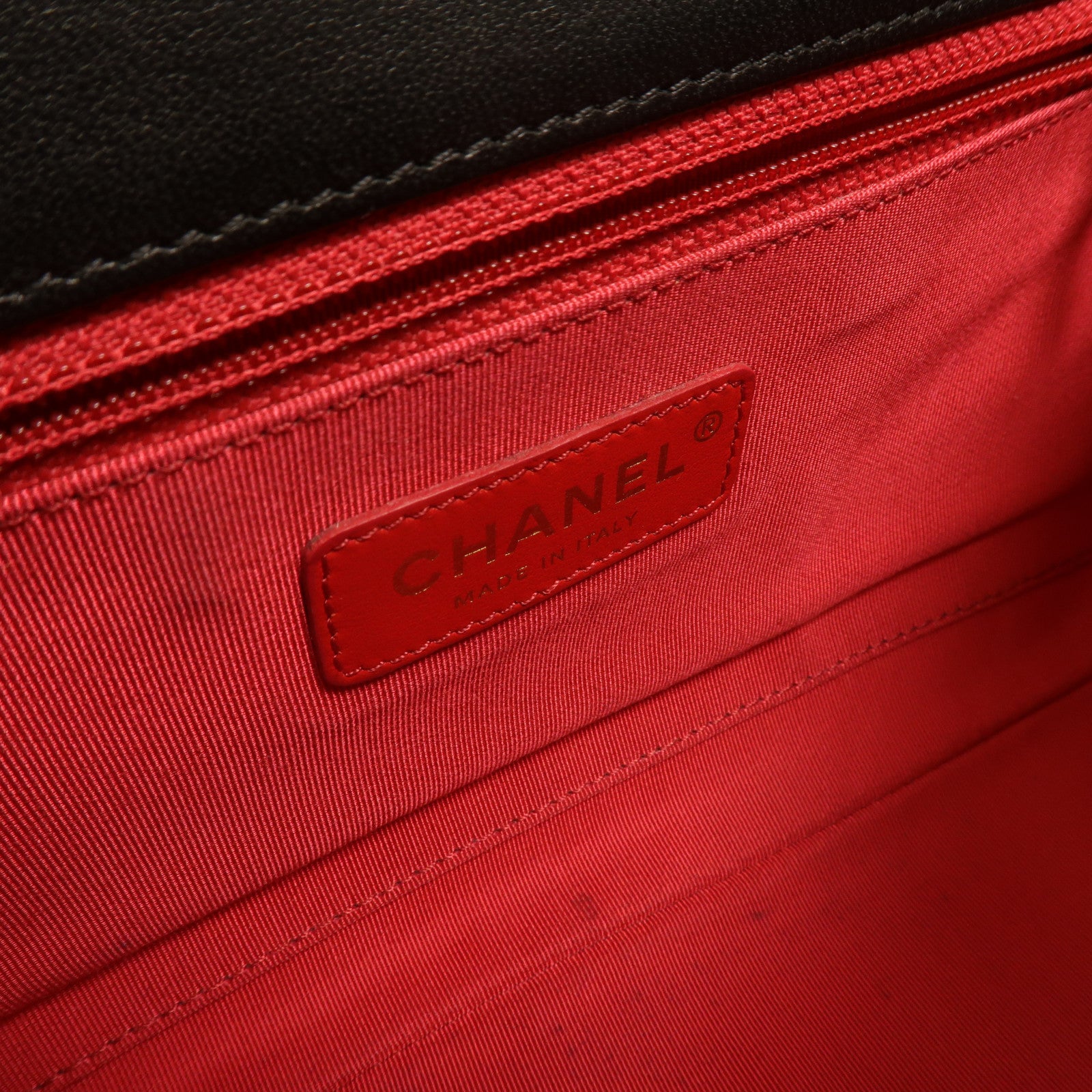CHANEL 牛皮皮革A Real Catch Flap Bag鏈帶手挽肩背兩用袋