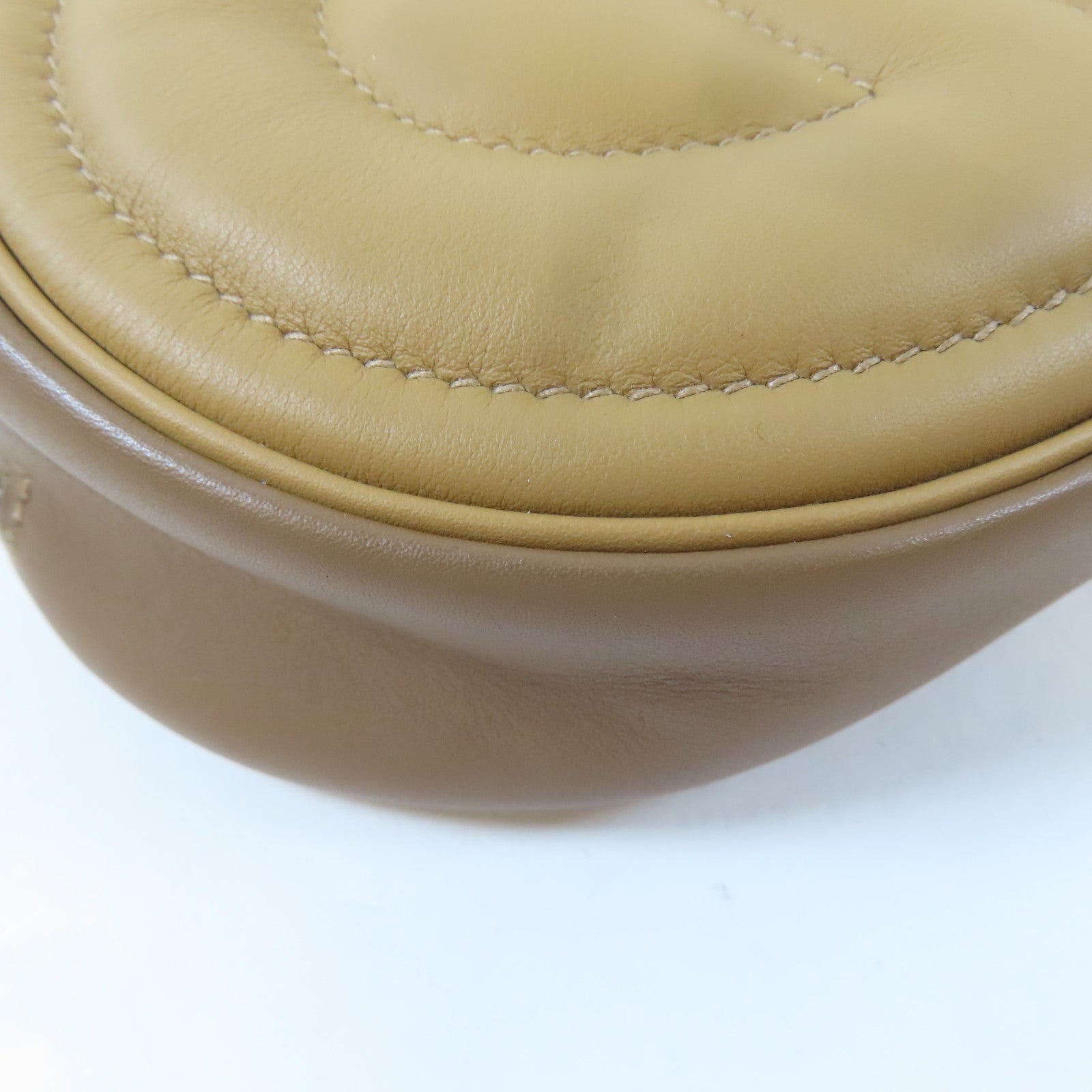 HERMES Swift皮革In The Loop銀扣腰包經典駝色