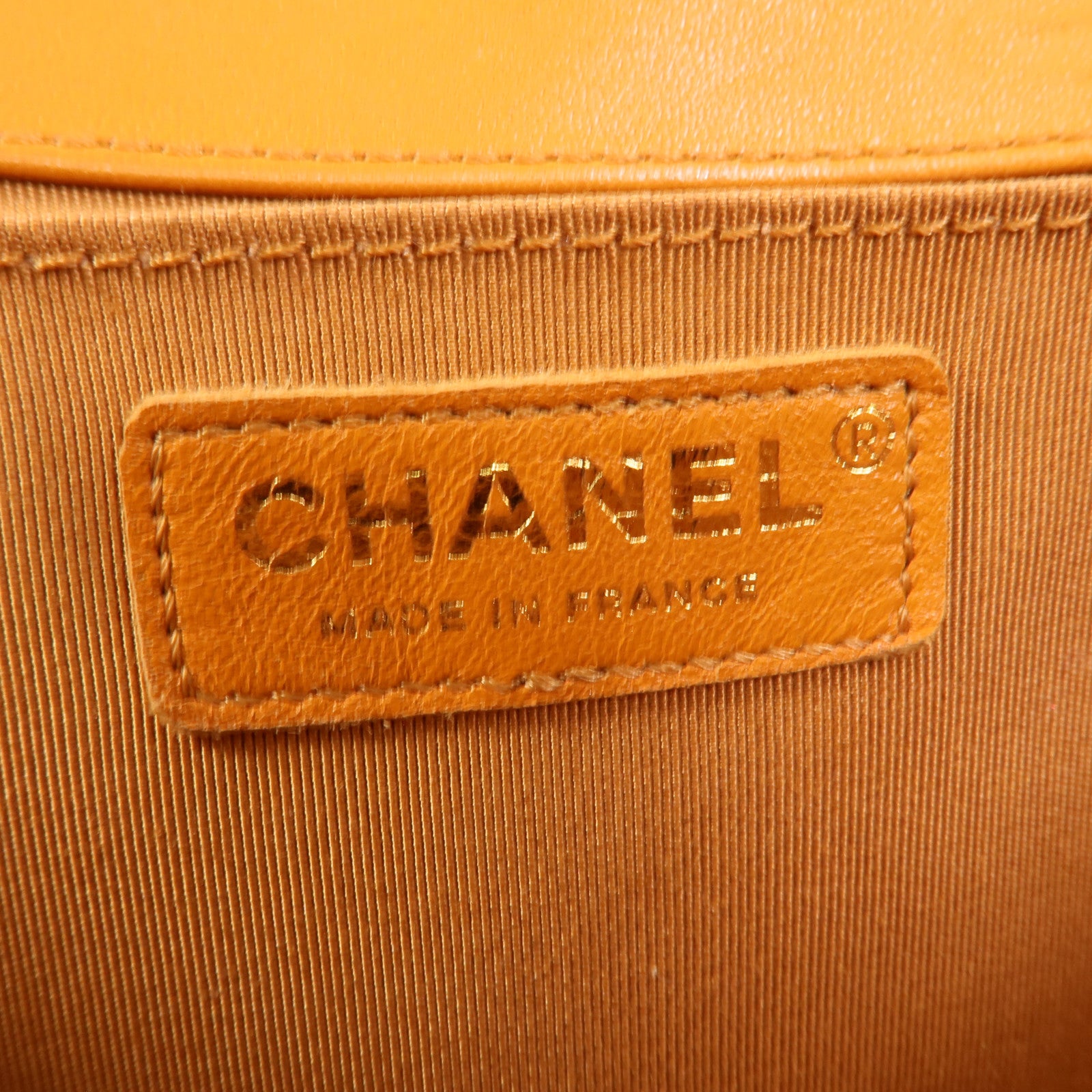CHANEL 羊皮皮革Boy 25肩背袋