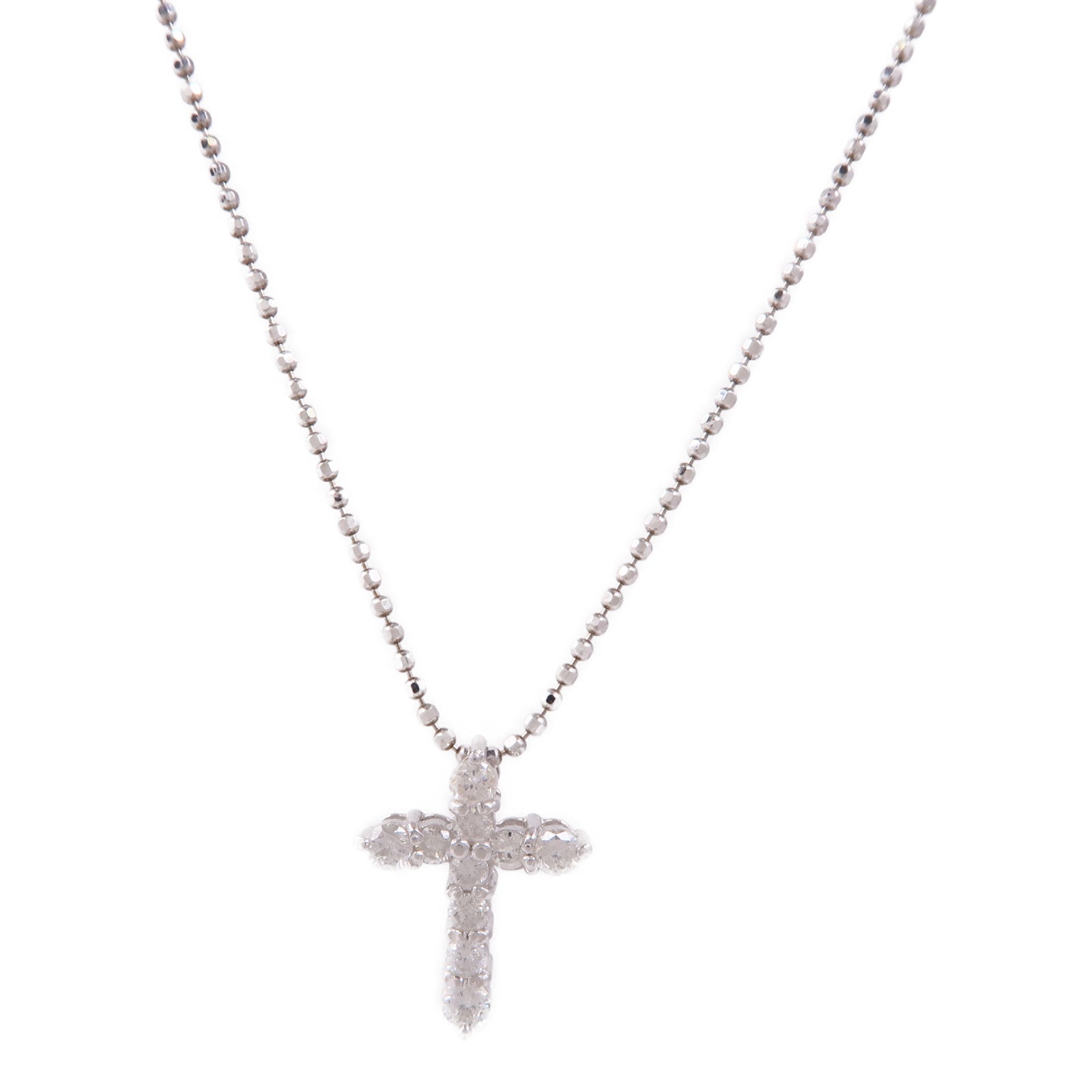 JEWELRY PT900鉑金/18K白金Diamond Necklace鑽石項鍊