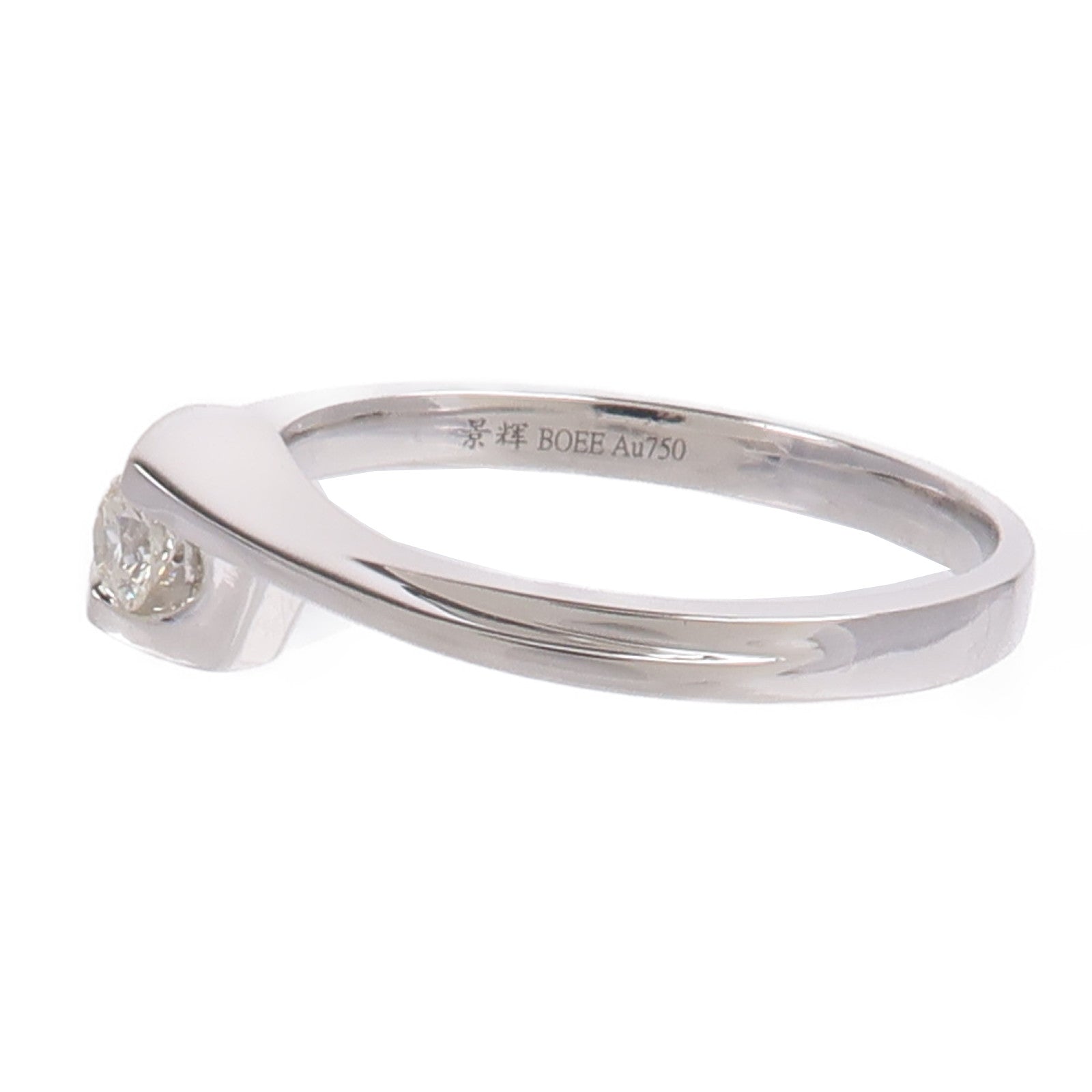 JEWELRY 18K白金Diamond Ring鑽石戒指