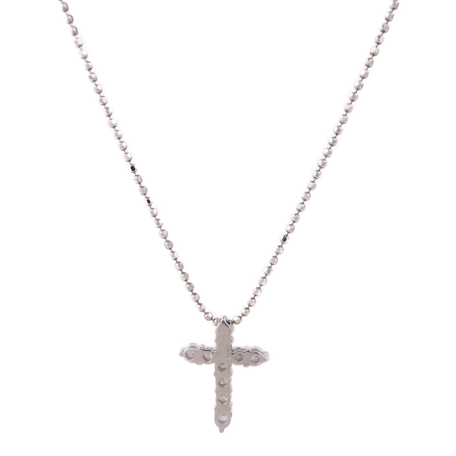 JEWELRY PT900鉑金/18K白金Diamond Necklace鑽石項鍊