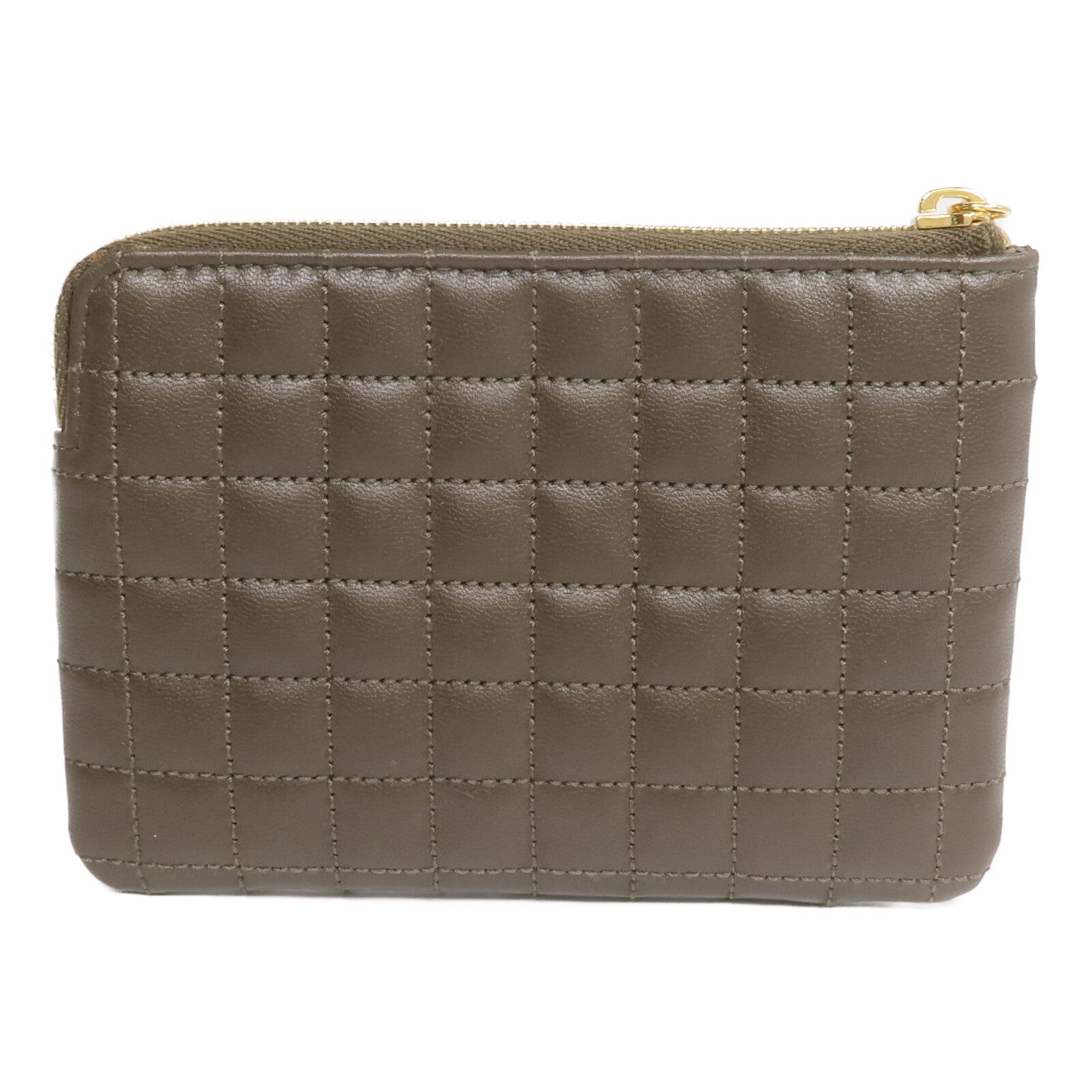 CELINE 牛皮皮革C Charm Coin Pouch零錢包
