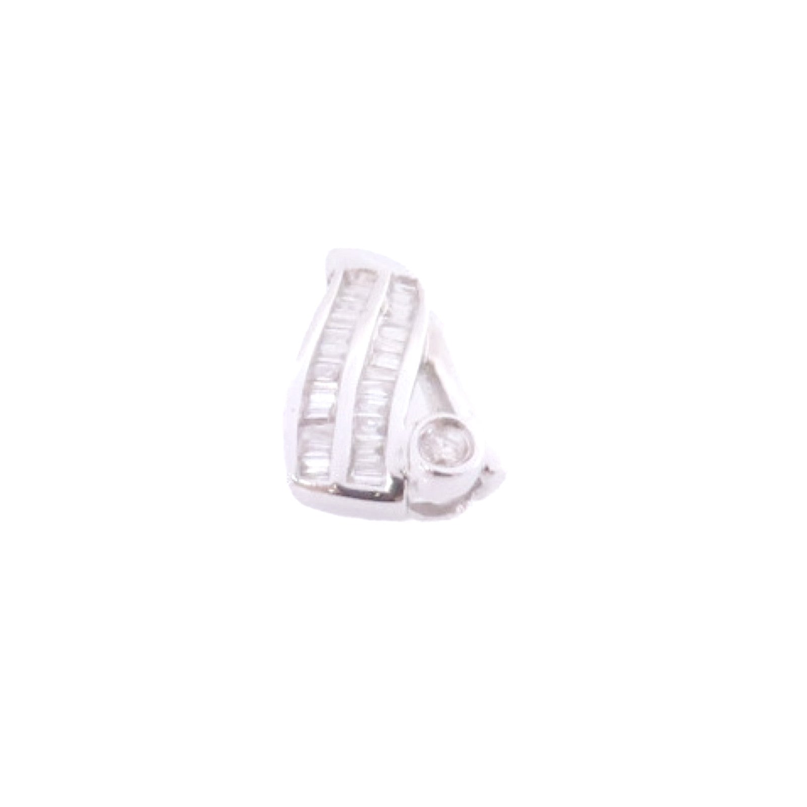 JEWELRY 18K白金/鑽石Diamond Diamond Top吊墜頭扣