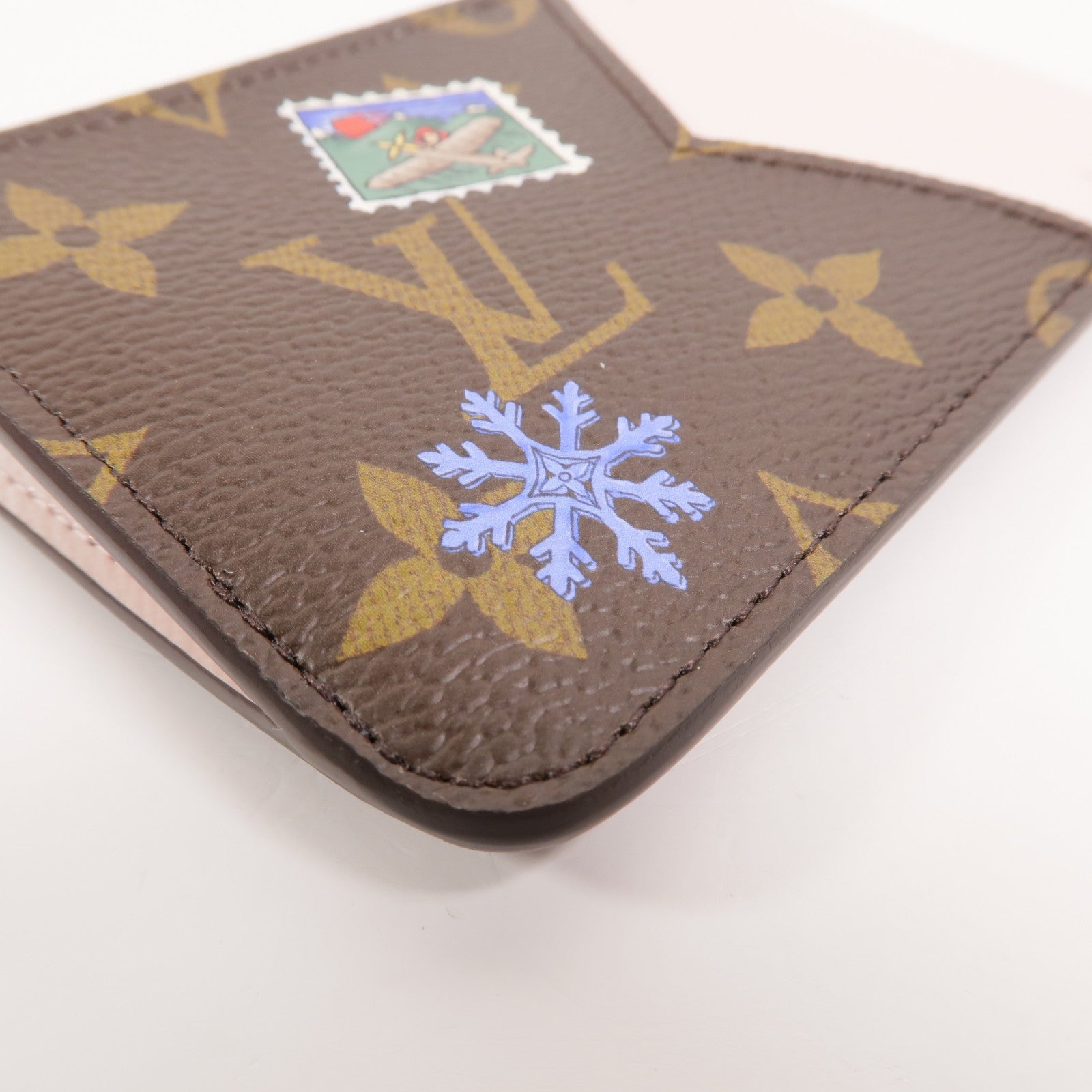 LOUIS VUITTON Monogram Vivienne Romy Card Case卡片套