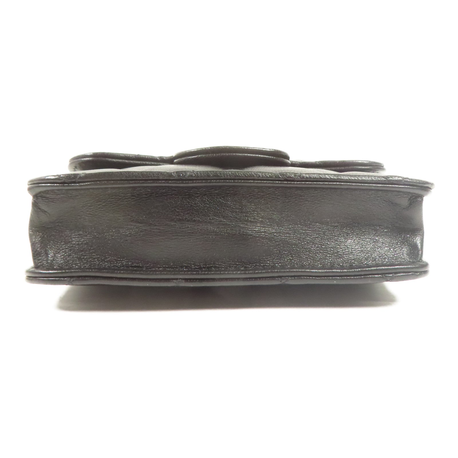 CHANEL 羊皮皮革Shoulder Bag金扣鏈帶手挽肩背兩用袋