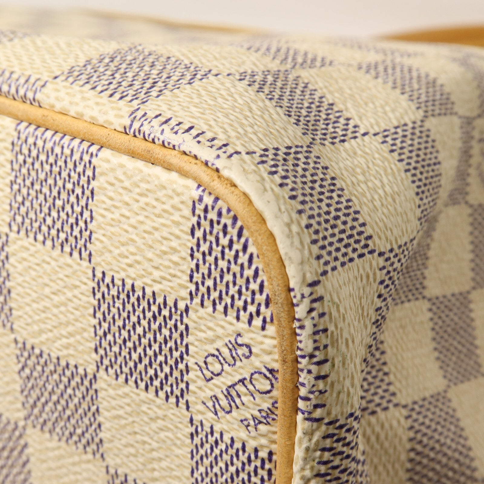 LOUIS VUITTON Damier Azur Saleya GM手挽袋