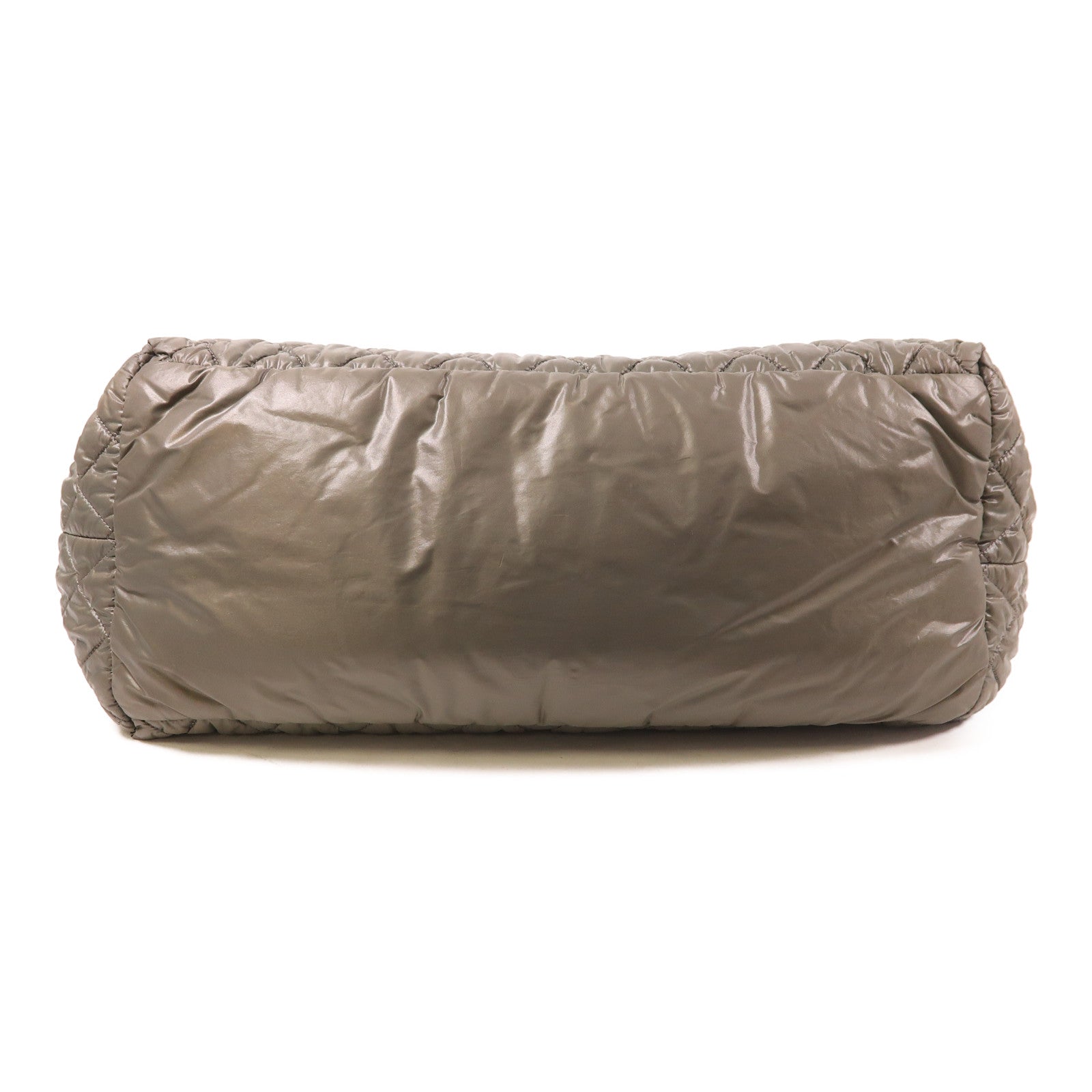 CHANEL 尼龍Shoulder Tote銀扣肩背袋/手挽袋