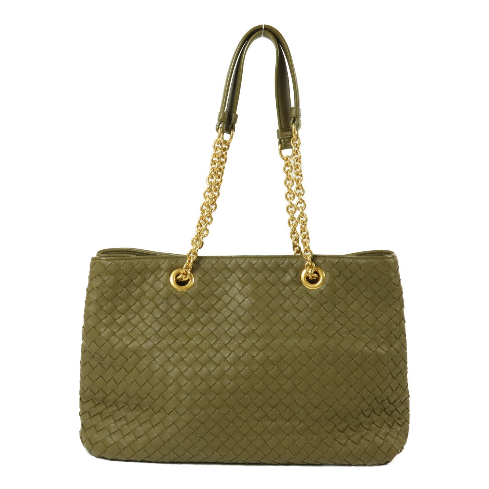 BOTTEGA VENETA 牛皮皮革Chain Shoulder鏈帶肩背袋
