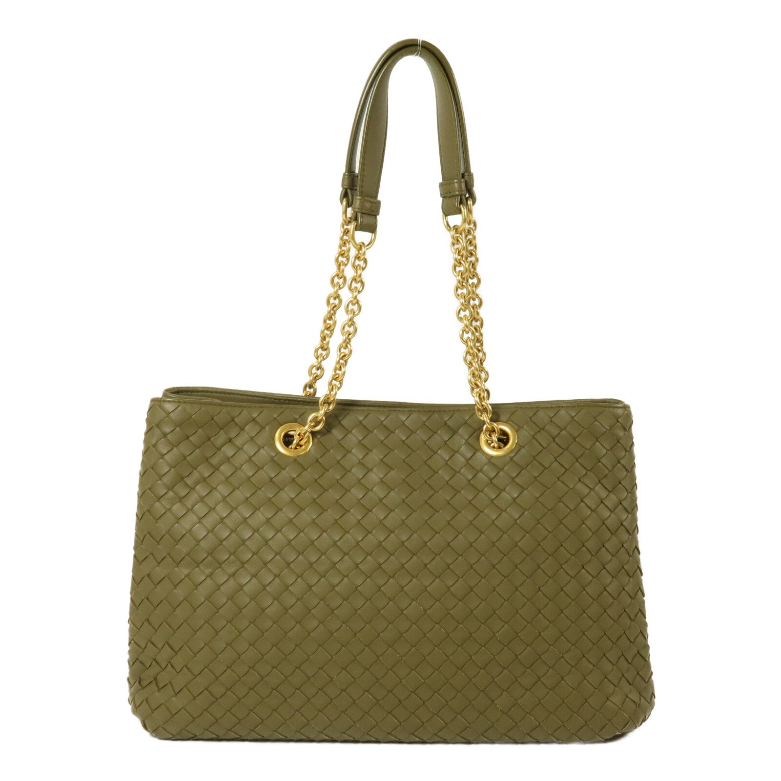 BOTTEGA VENETA 牛皮皮革Chain Shoulder鏈帶肩背袋
