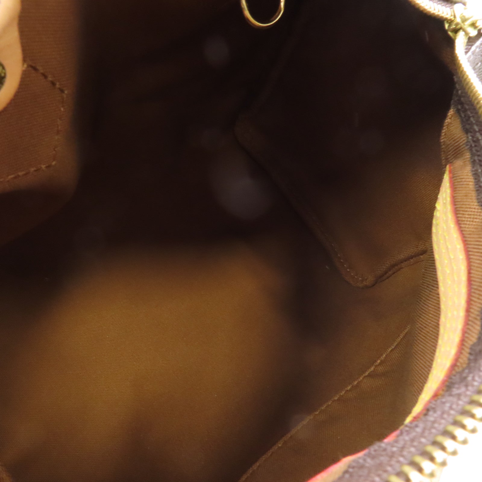 LOUIS VUITTON Monogram Speedy 25金扣手挽袋啡色
