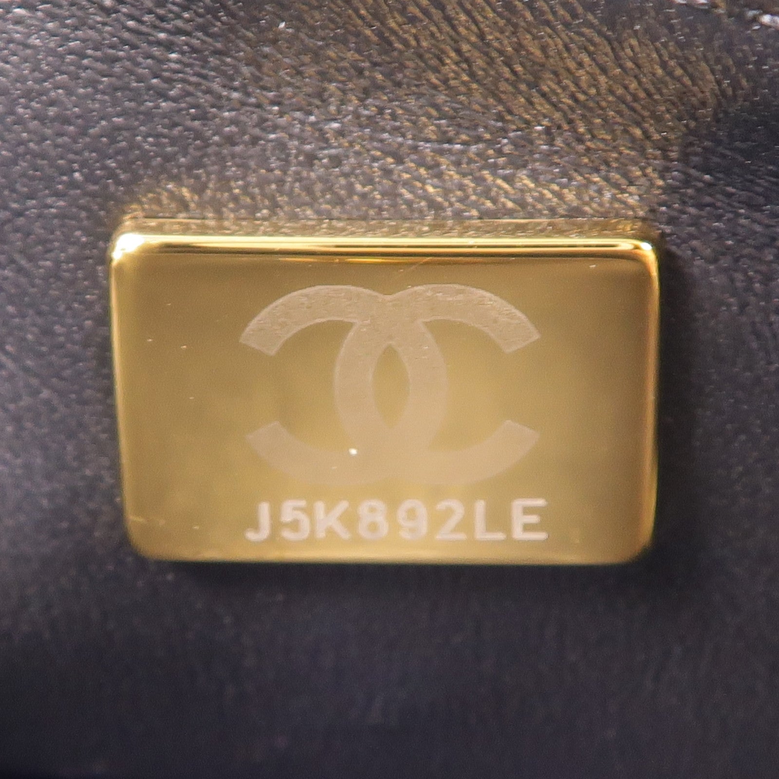 CHANEL 牛皮皮革Chain Shoulder金扣手挽肩背兩用袋