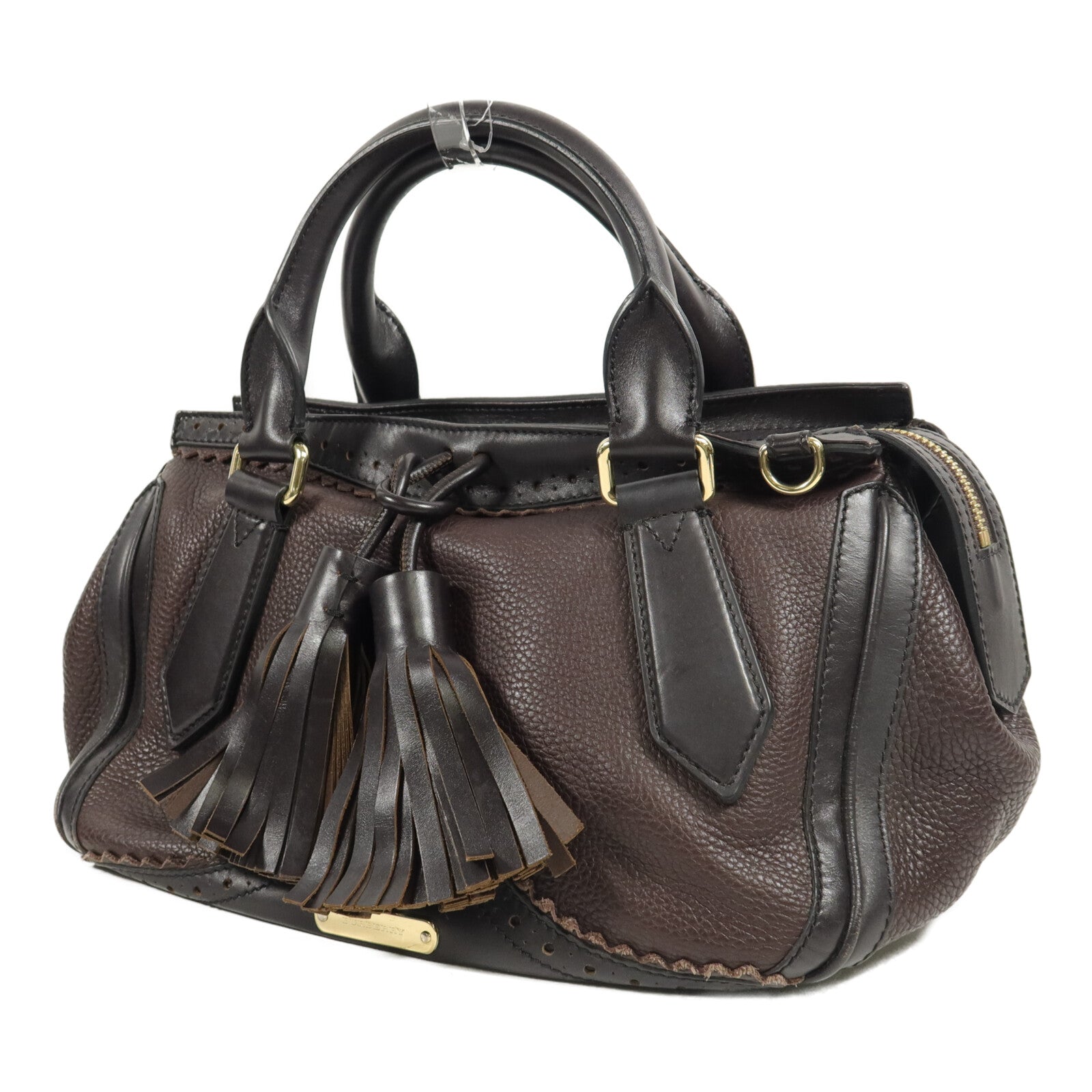 BURBERRY 牛皮皮革2 Way Shoulder手挽肩背兩用袋