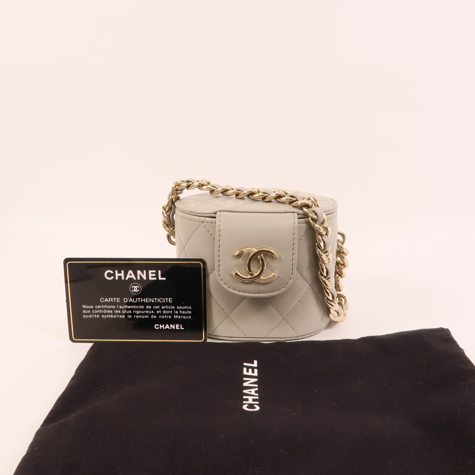 CHANEL 羊皮皮革Vanity Case肩背袋
