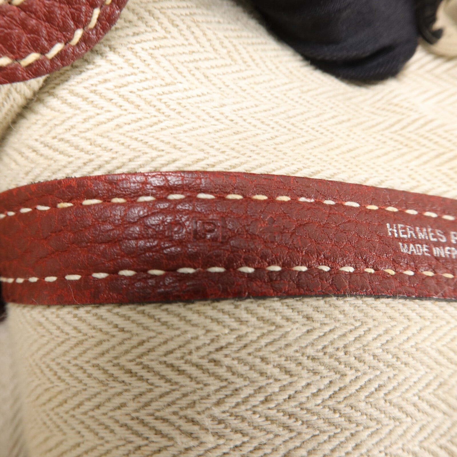 HERMES Negonda皮革Garden Party PM手挽袋Rouge H