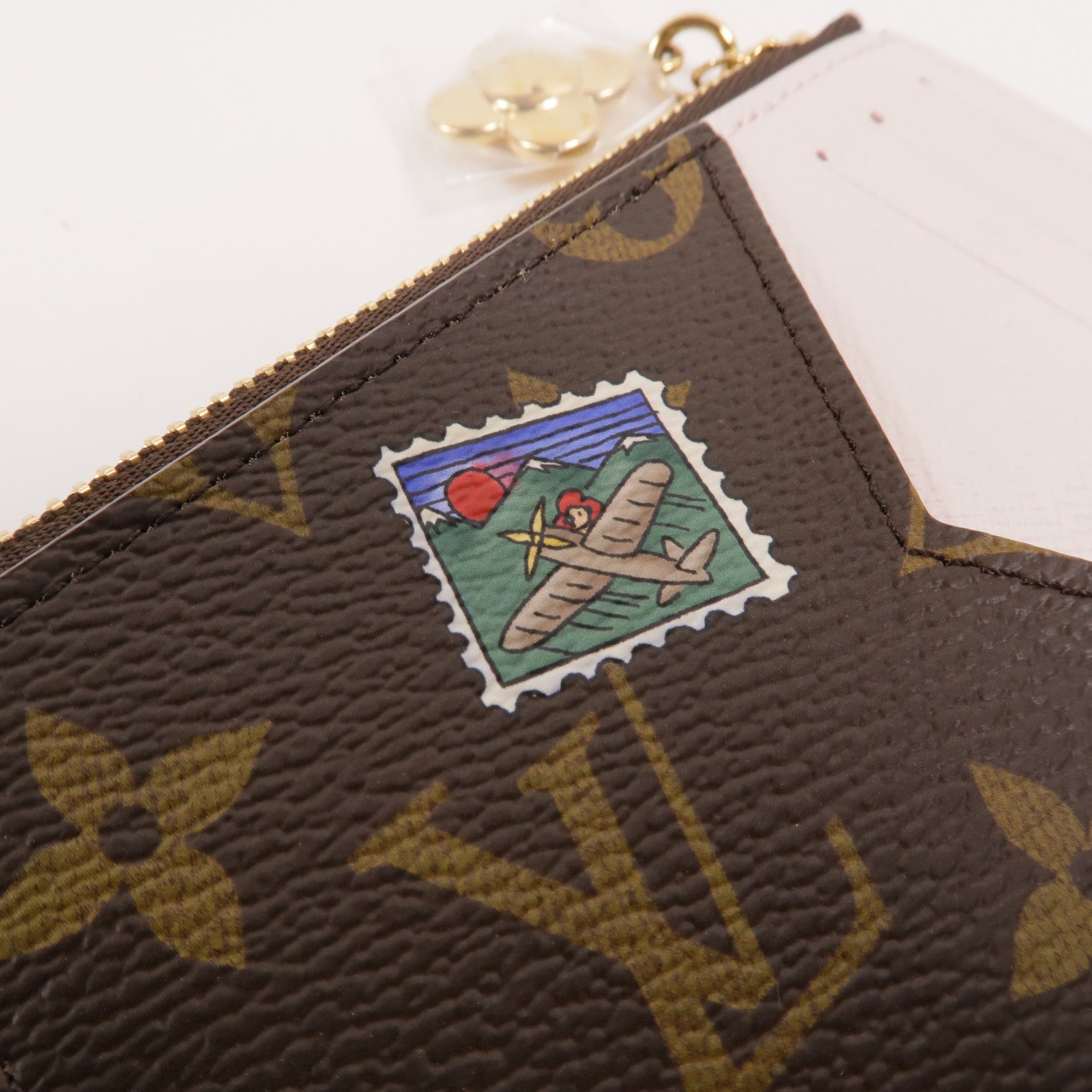 LOUIS VUITTON Monogram Vivienne Romy Card Case卡片套