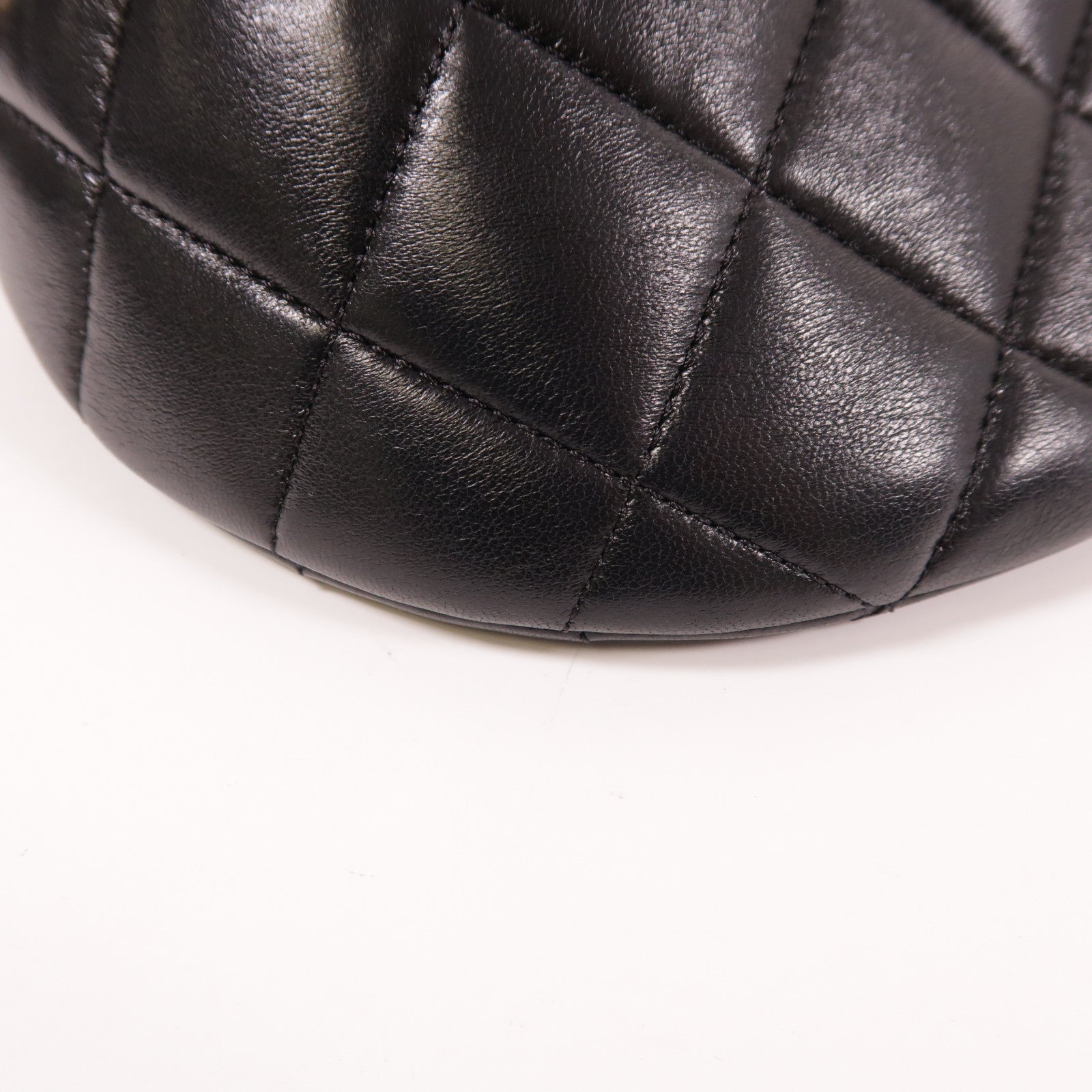 CHANEL 羊皮皮革2 Way Shoulder金扣手挽肩背兩用袋