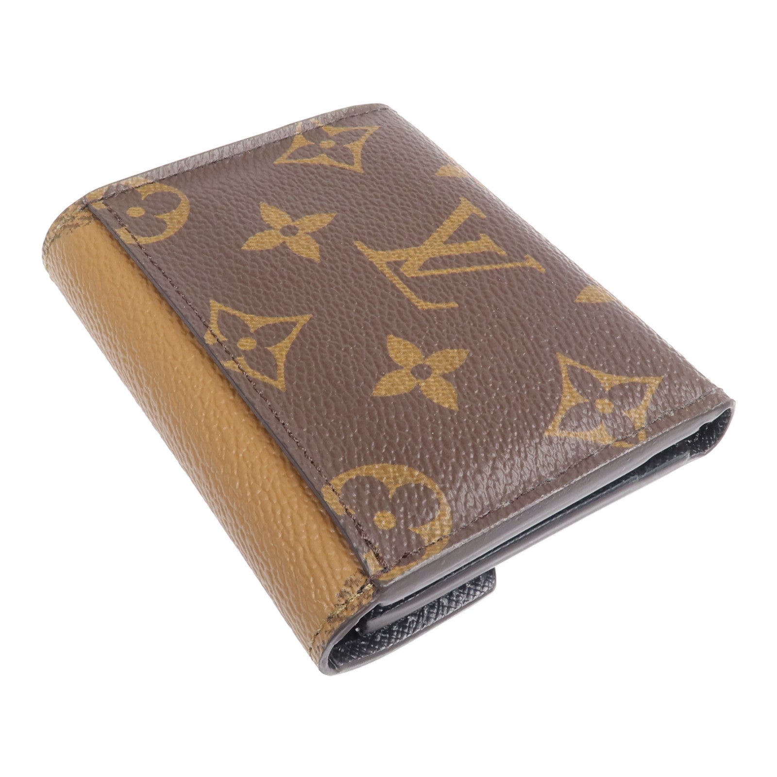 LOUIS VUITTON Monogram Reverse Zoe Wallet金扣錢包