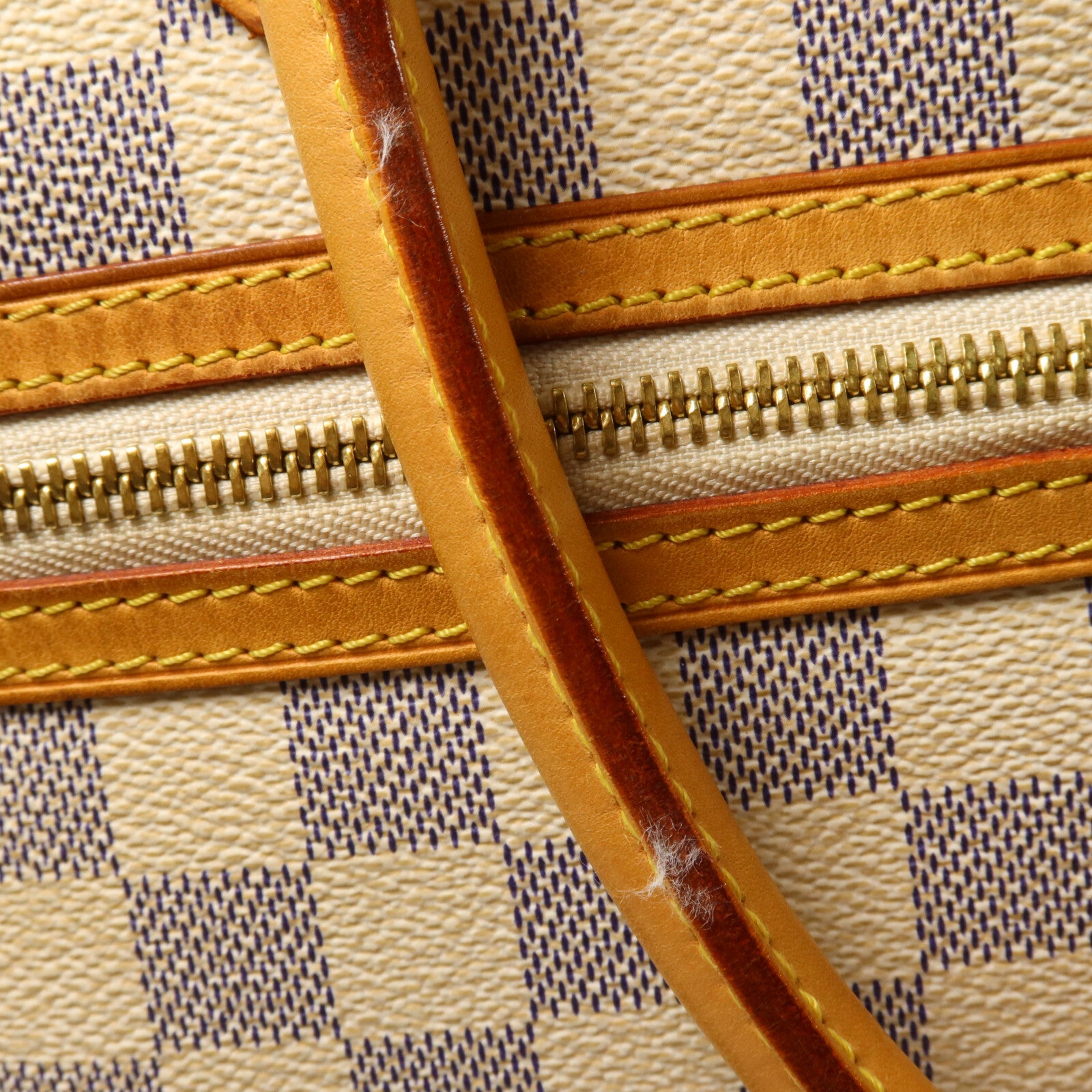 LOUIS VUITTON Damier Azur Saleya GM手挽袋
