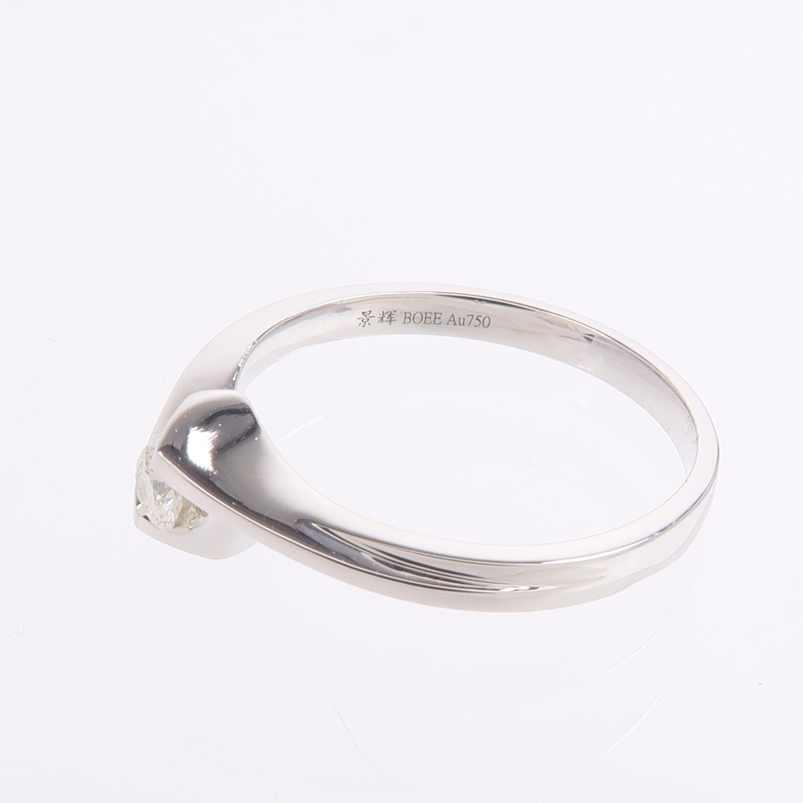 JEWELRY 18K白金Diamond Ring鑽石戒指