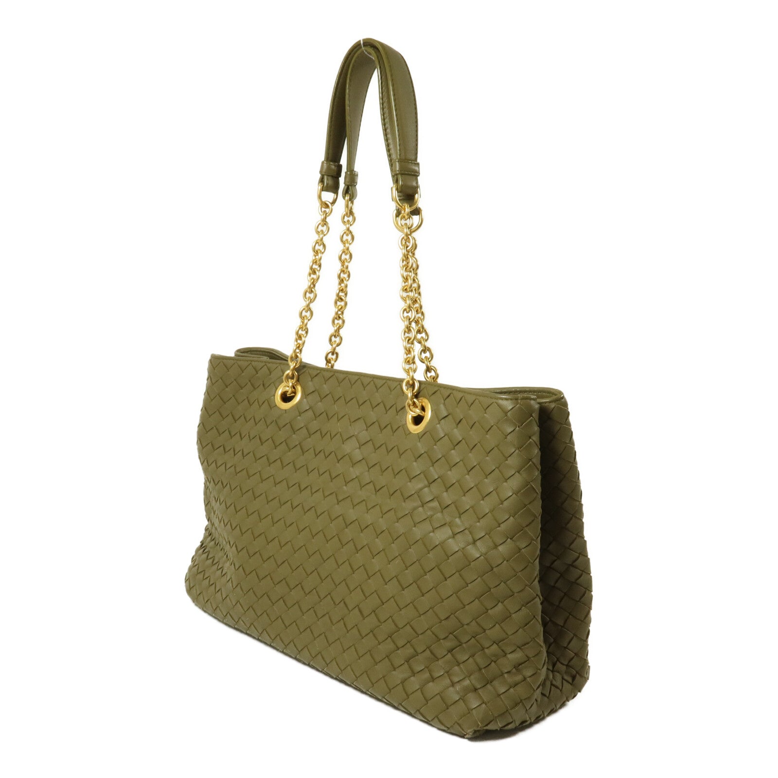 BOTTEGA VENETA 牛皮皮革Chain Shoulder鏈帶肩背袋