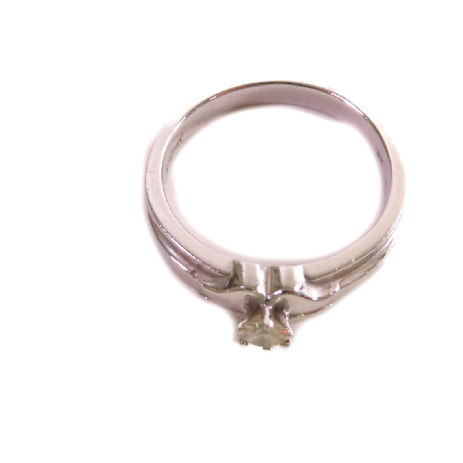 JEWELRY 【激減優惠】18K白金/鑽石Diamond Ring戒指US#4.75
