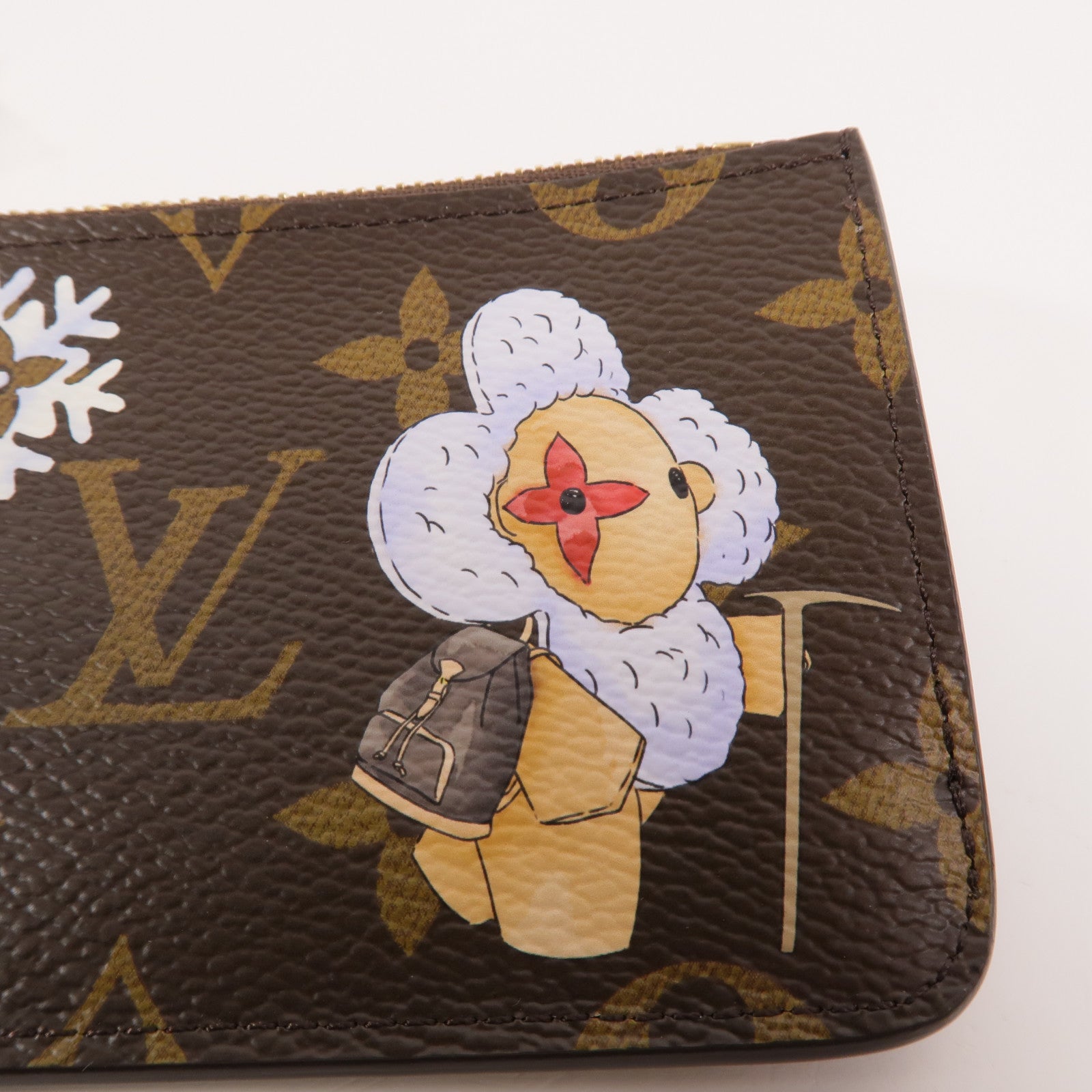 LOUIS VUITTON Monogram Vivienne Romy Card Case卡片套