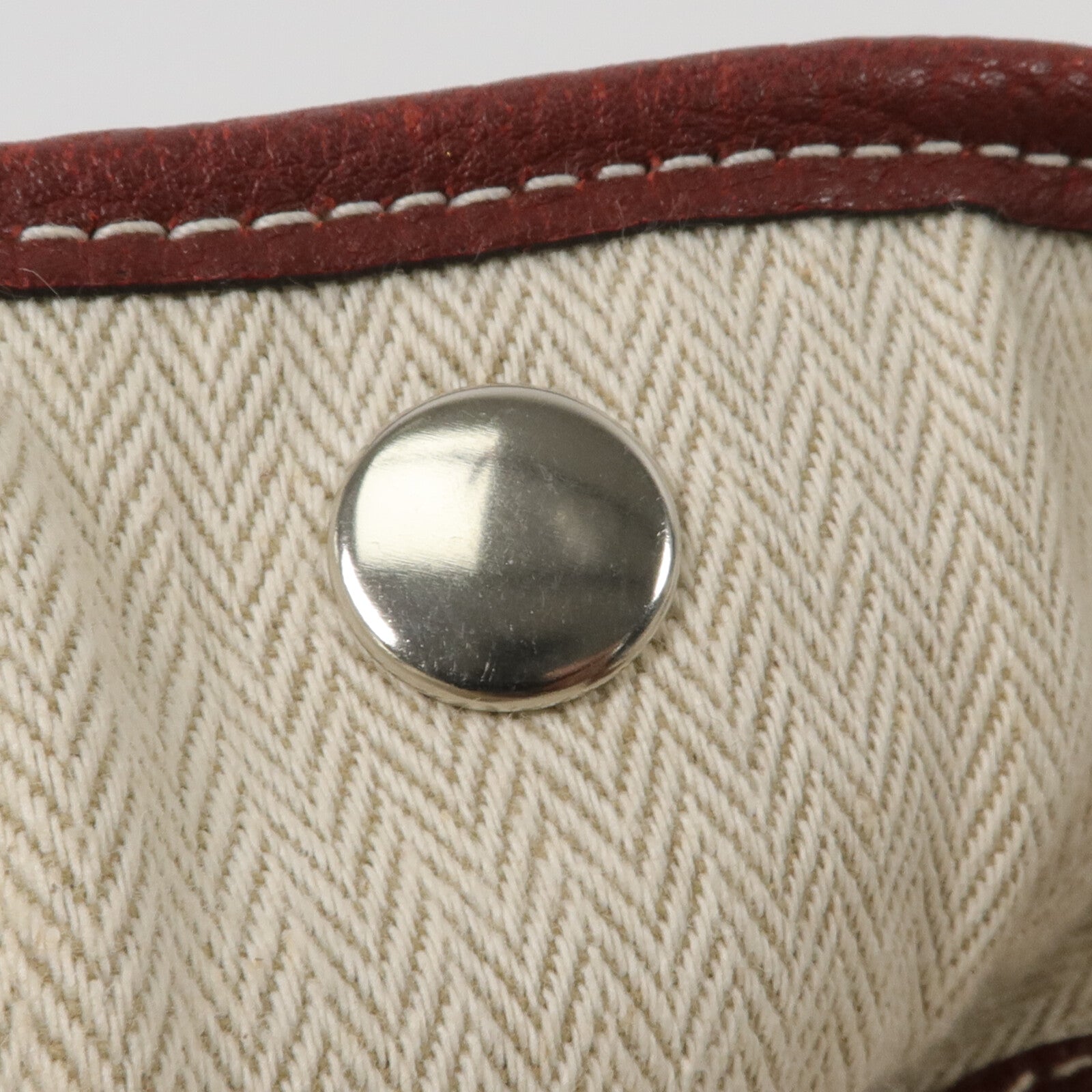 HERMES Negonda皮革Garden Party PM手挽袋Rouge H
