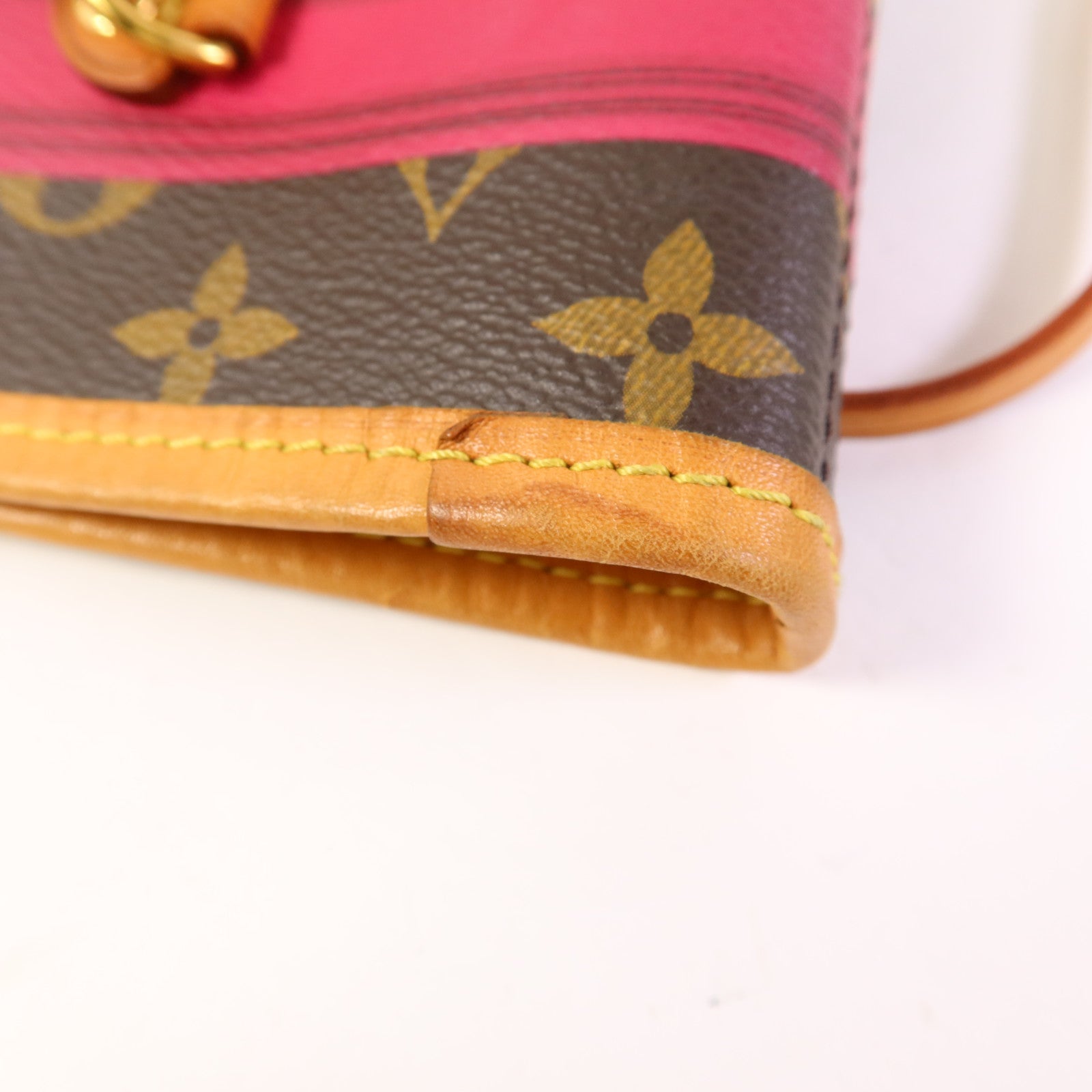 LOUIS VUITTON Monogram Summer Trunk Neverfull MM金扣肩背袋