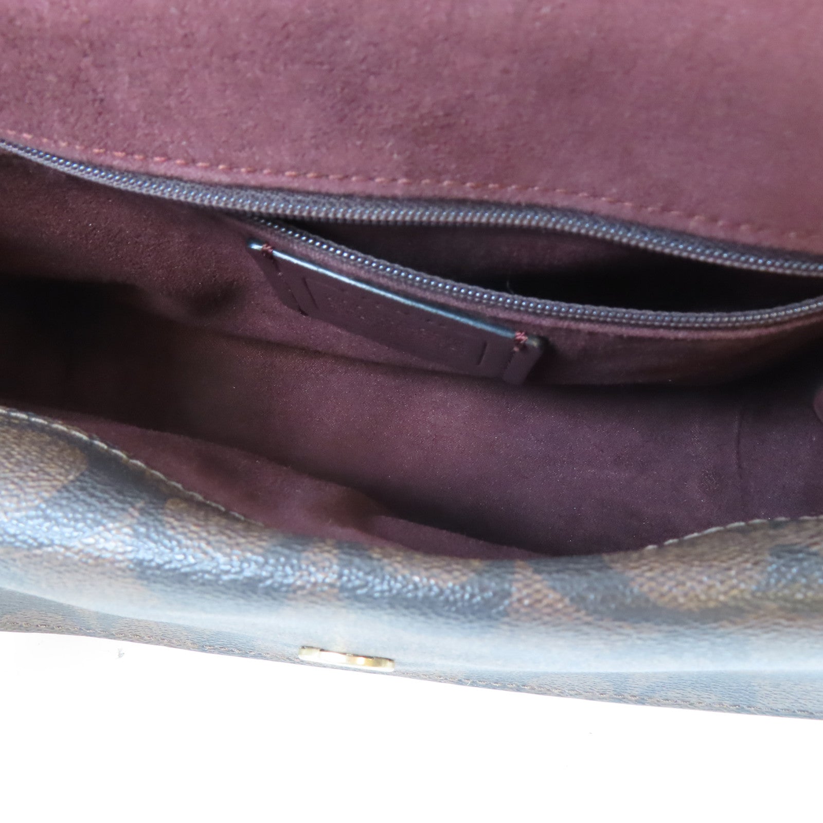 COACH 牛皮皮革/塗層帆布2 Way Shoulder金扣手挽肩背兩用袋黑色/啡色