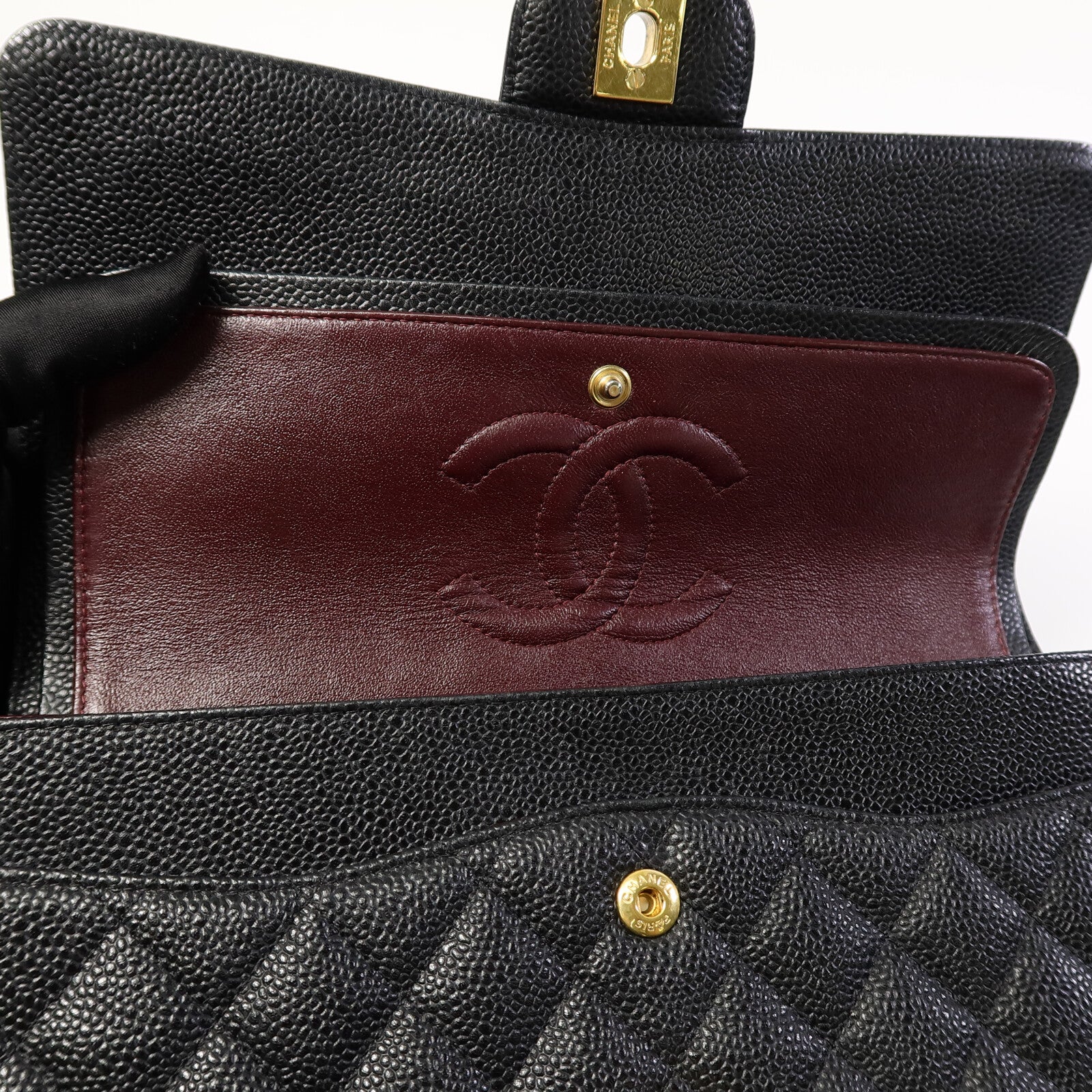 CHANEL 牛皮皮革Classic 25鏈帶肩背袋