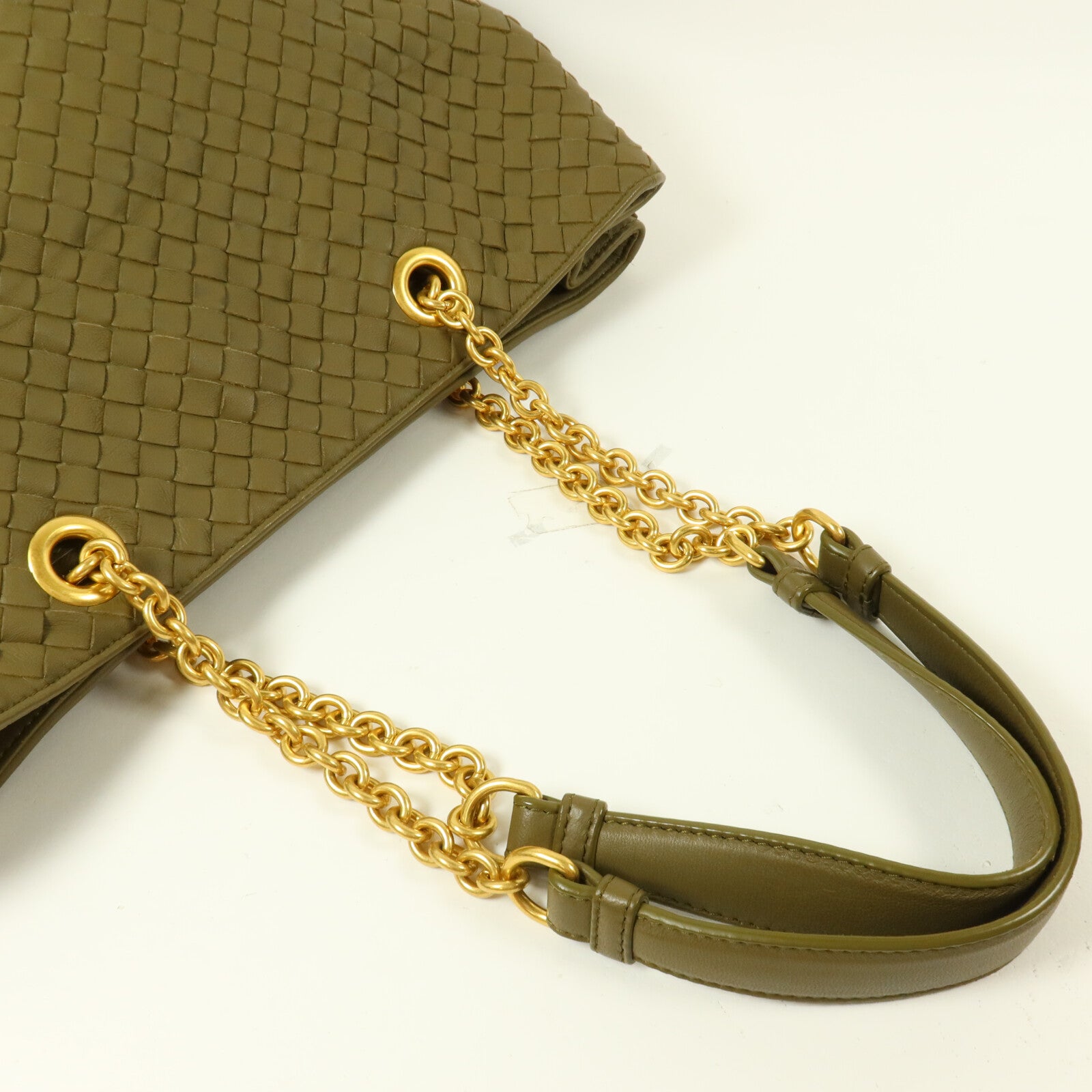 BOTTEGA VENETA 牛皮皮革Chain Shoulder鏈帶肩背袋