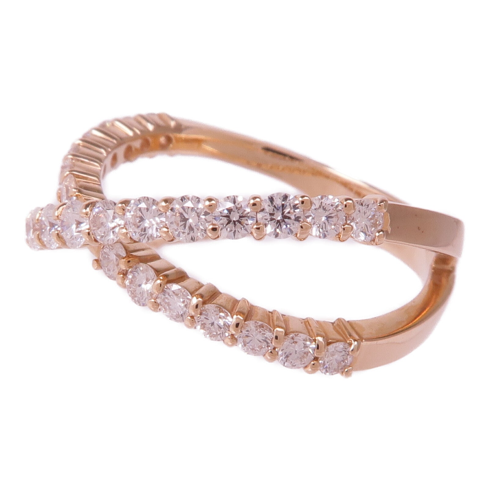 JEWELRY 18K玫瑰金Diamond Ring鑽石戒指US#5.75