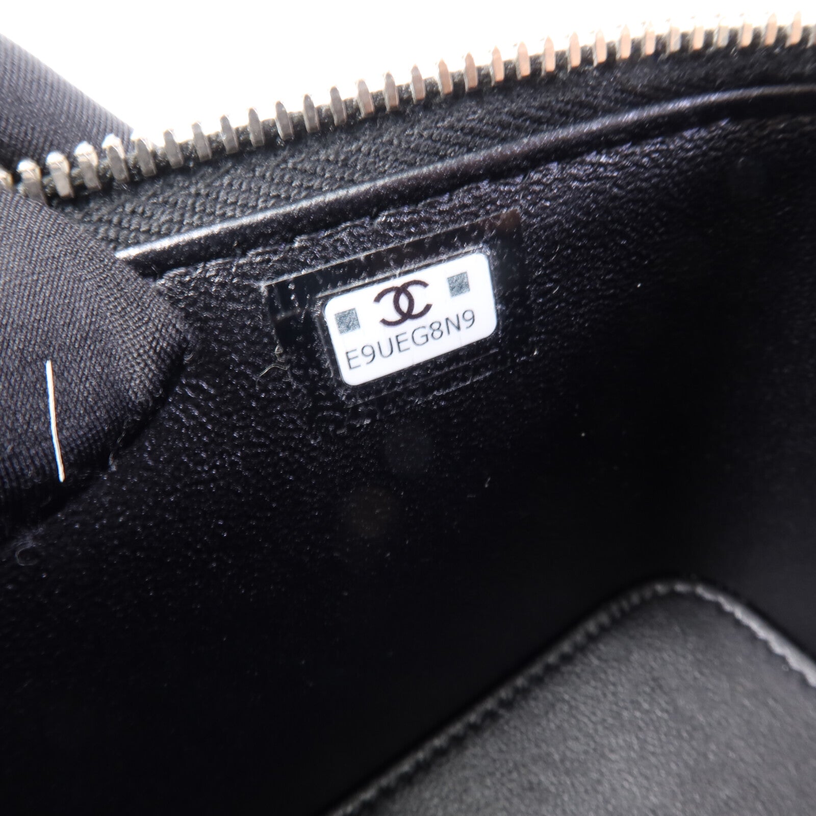 CHANEL 羊皮皮革Vanity Case鏈帶肩背袋