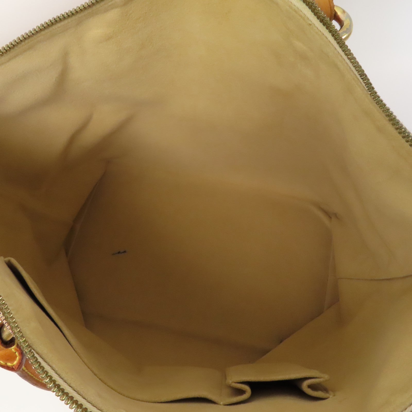 LOUIS VUITTON 【激減優惠】Damier Azur Saleya PM金扣手挽袋白色/藍色