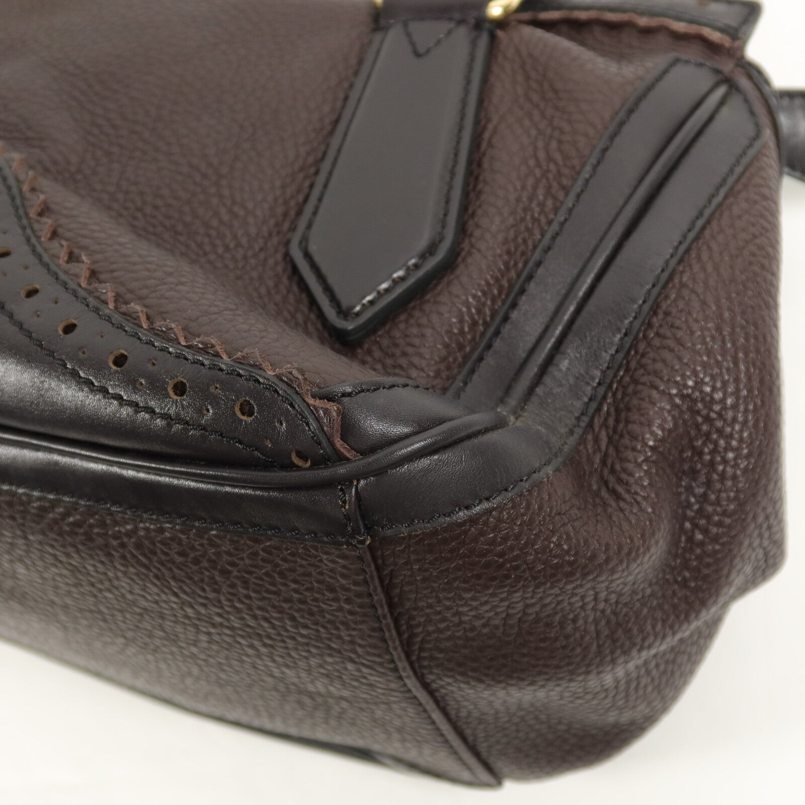 BURBERRY 牛皮皮革2 Way Shoulder手挽肩背兩用袋