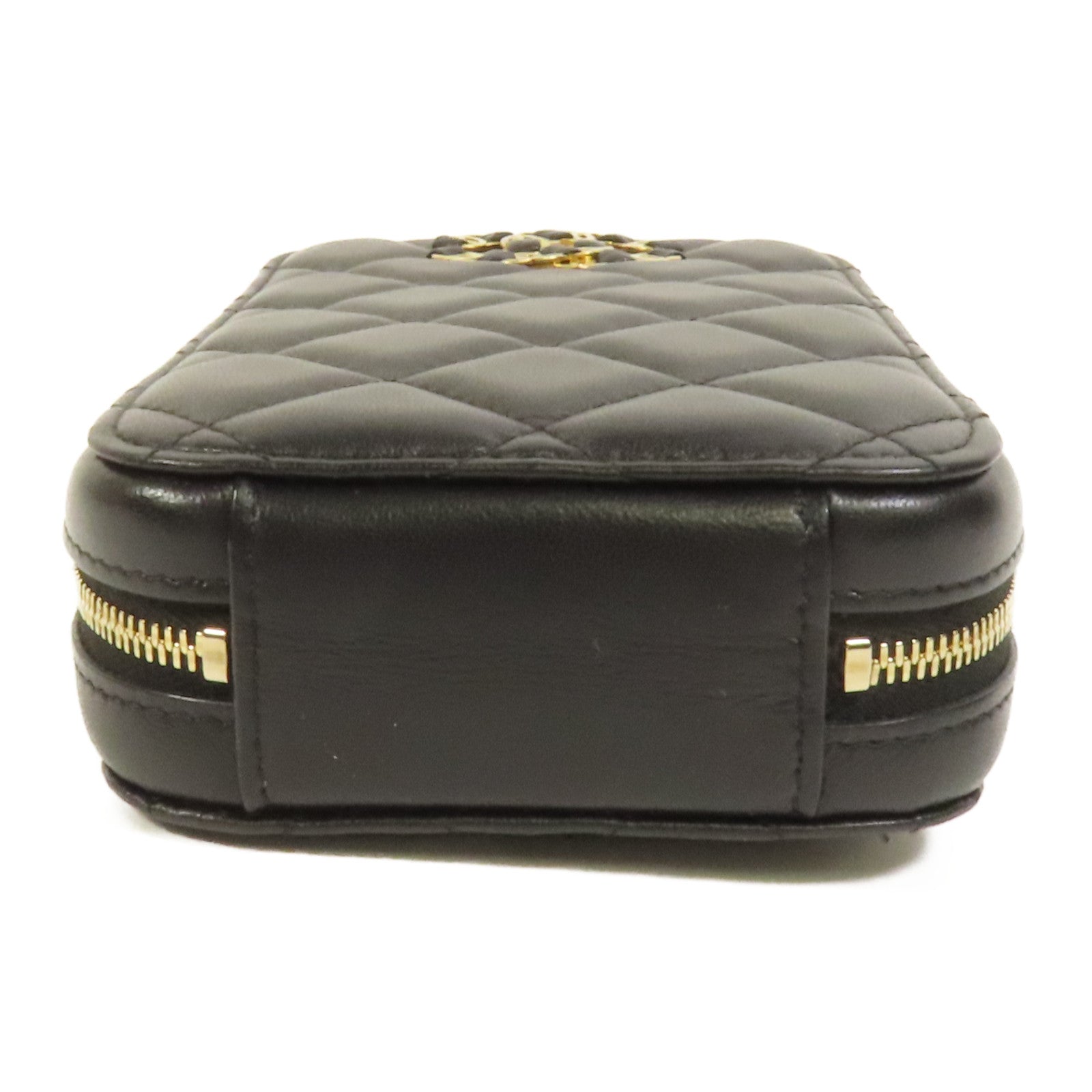 CHANEL 羊皮皮革Chain Shoulder金扣鏈帶肩背袋