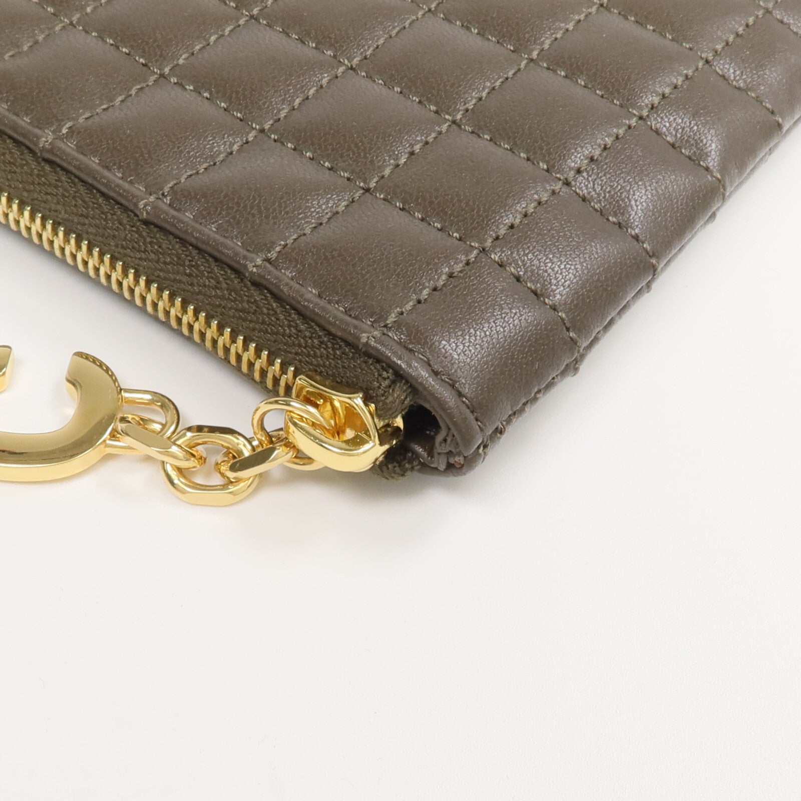 CELINE 牛皮皮革C Charm Coin Pouch零錢包