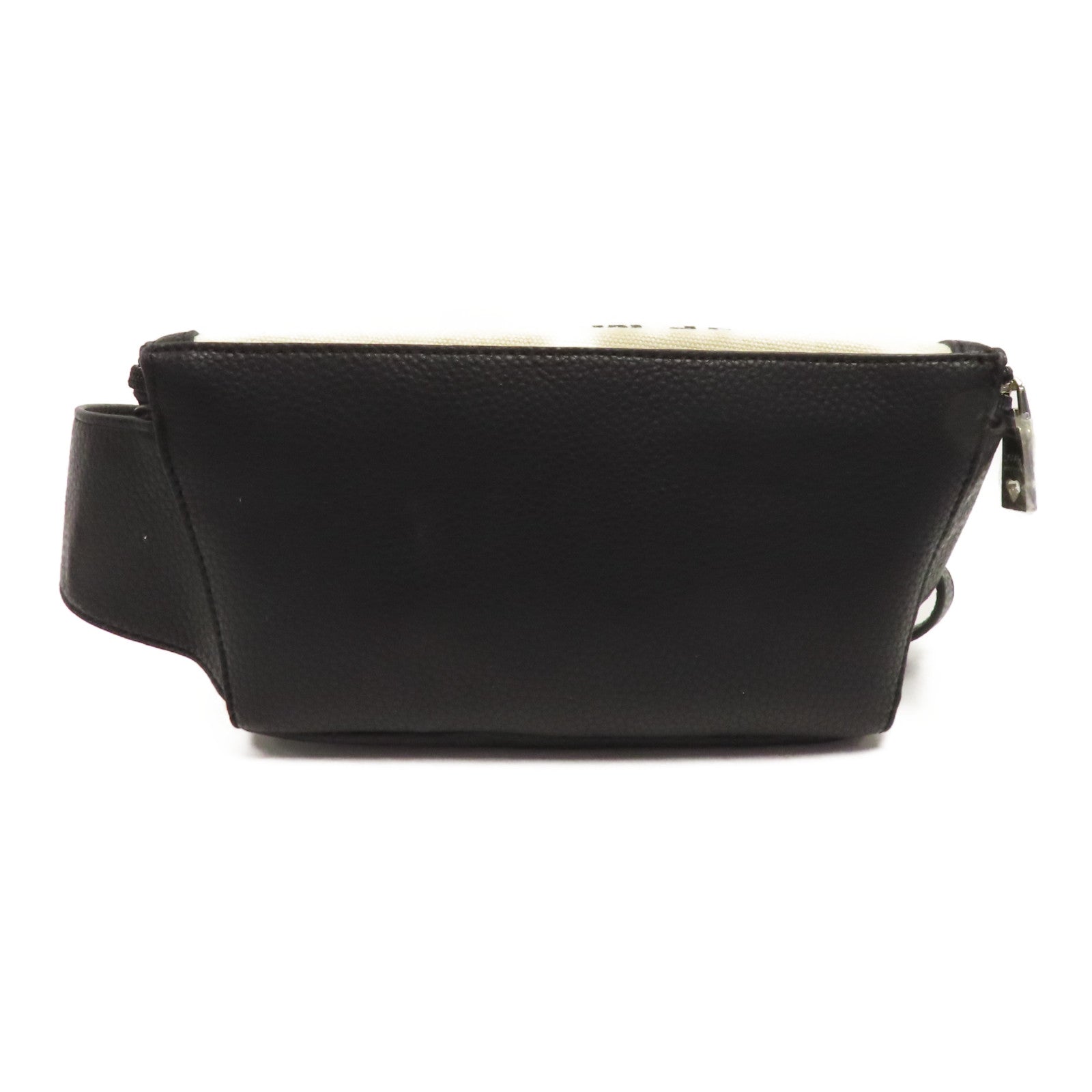 MOSCHINO 【激減優惠】帆布Waist Bag銀扣腰包黑色/白色/紅色